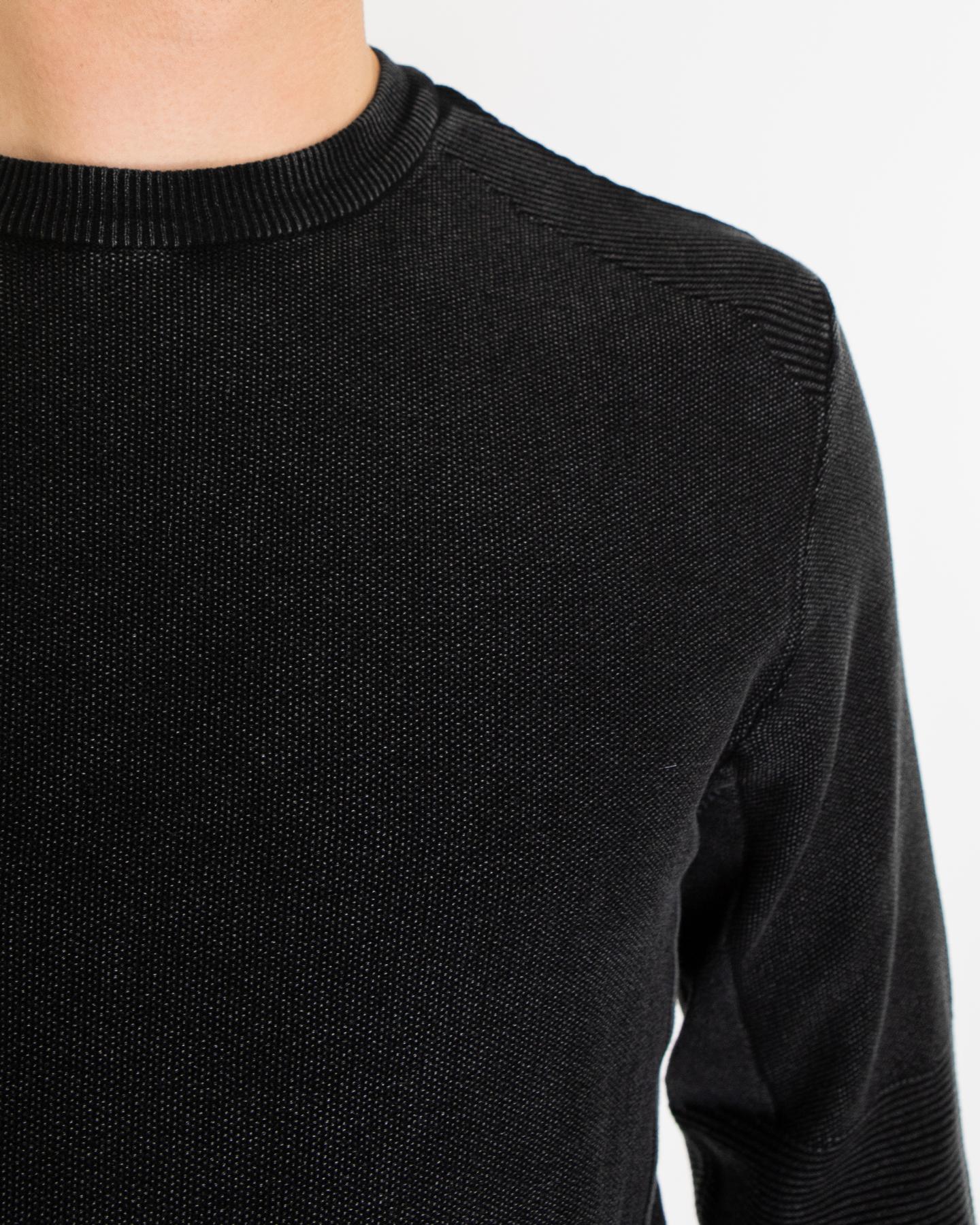 Heren Overal Crew Neck Zwart