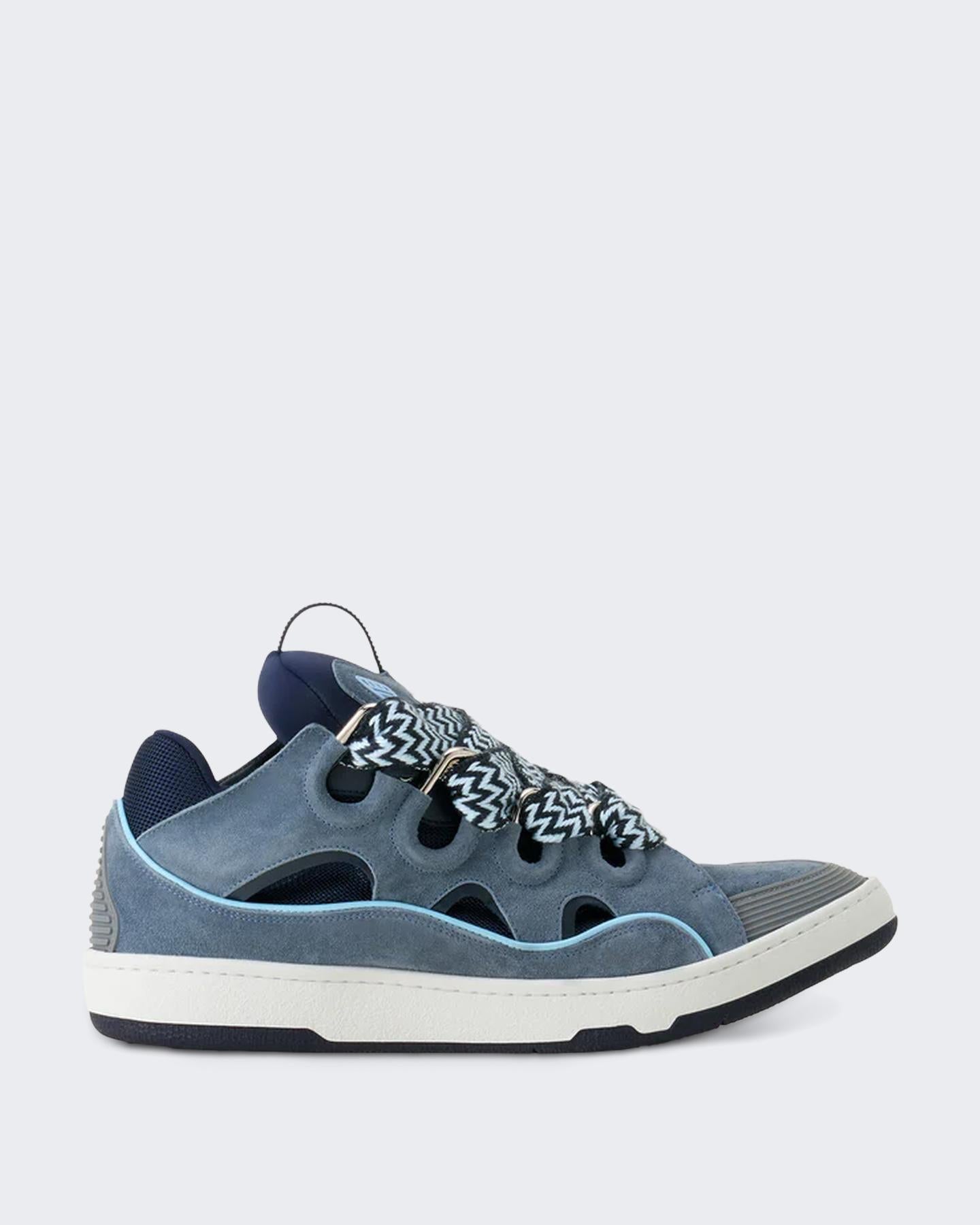 Heren Curb Sneakers Bicolor