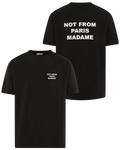 Drole De Monsieur Men's Bold Slogan T-Shirt Black — huidige kleur