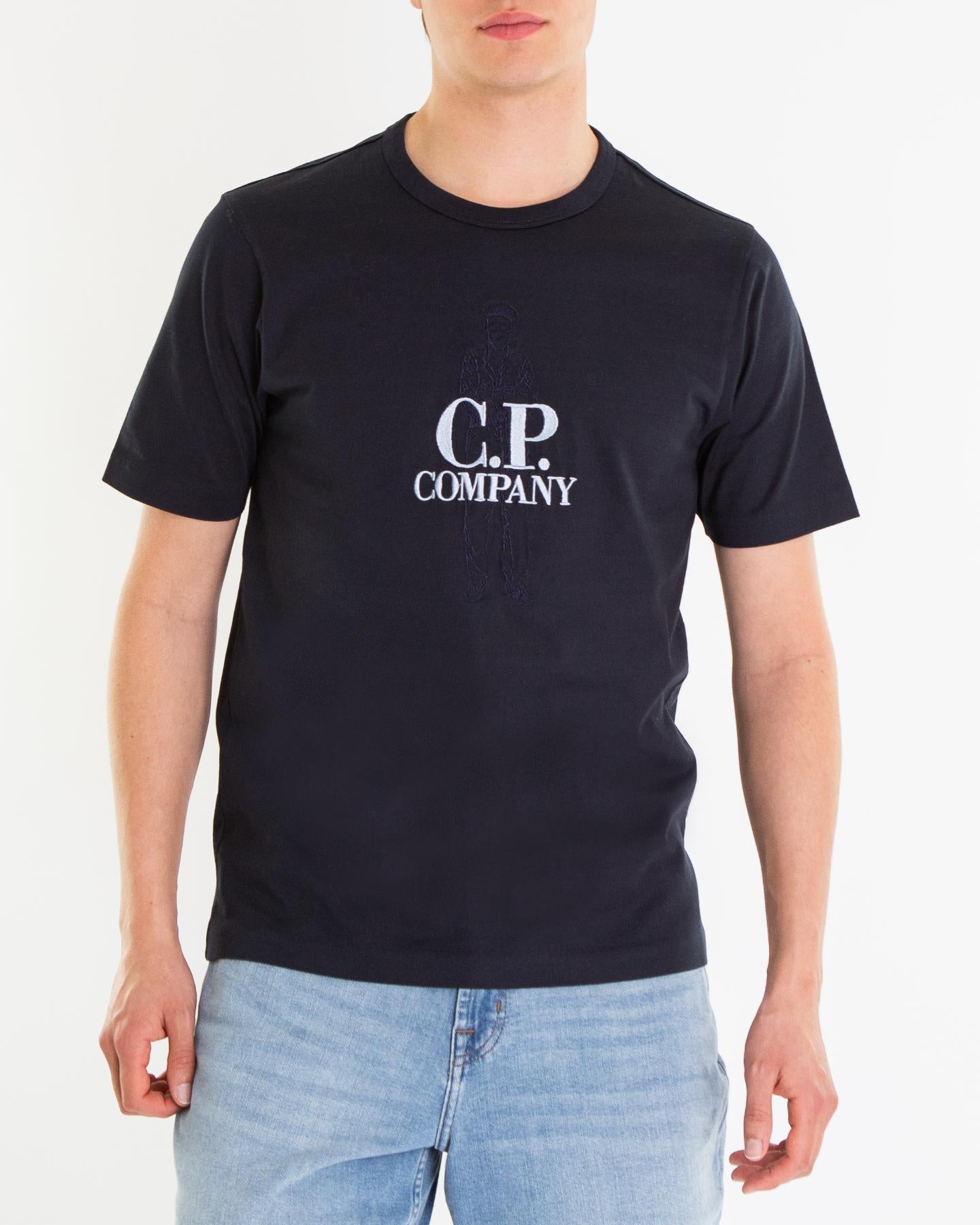 Heren Twisted Sailer Shirt Blauw