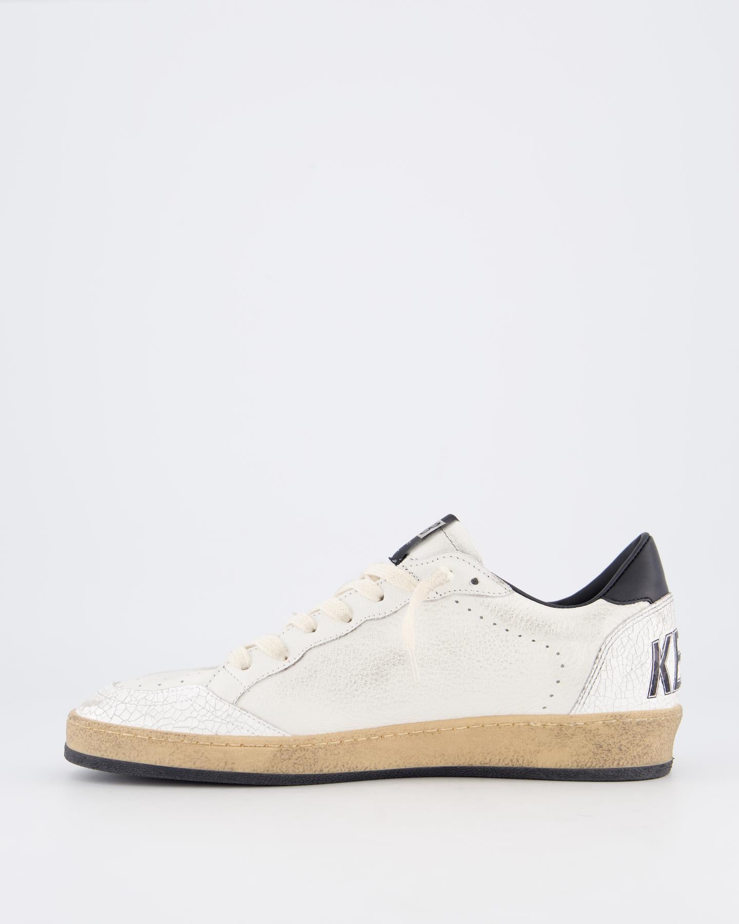 Heren Ball Star Sneaker Wit/Zwart