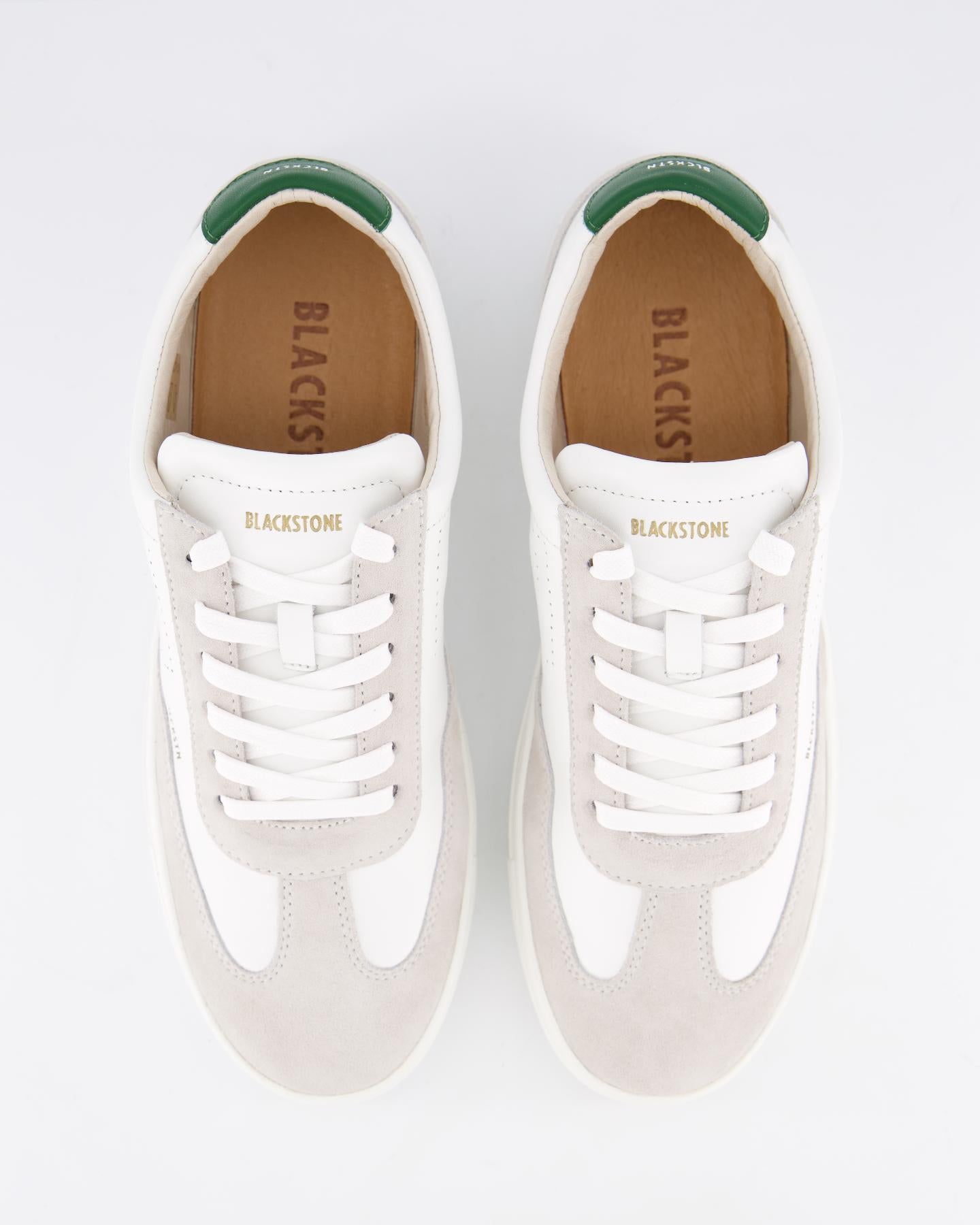 Heren Slate Harper Sneaker Wit/Groen