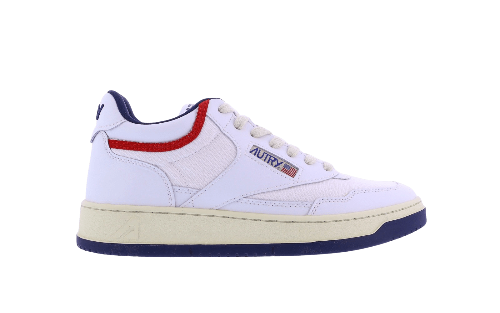 Men Open Mid White/Blue/Red