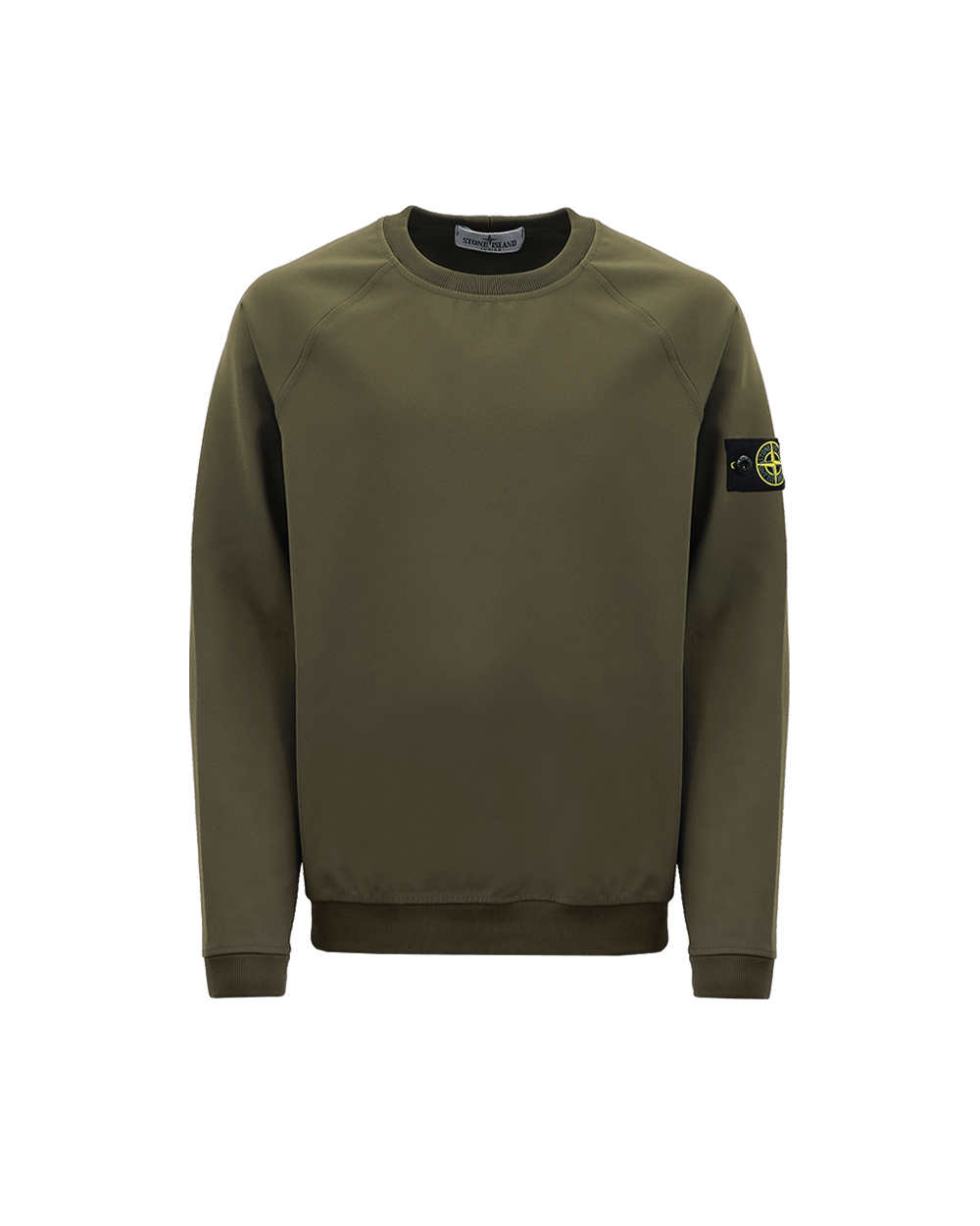 Kids Logo-Patch Sweater Green