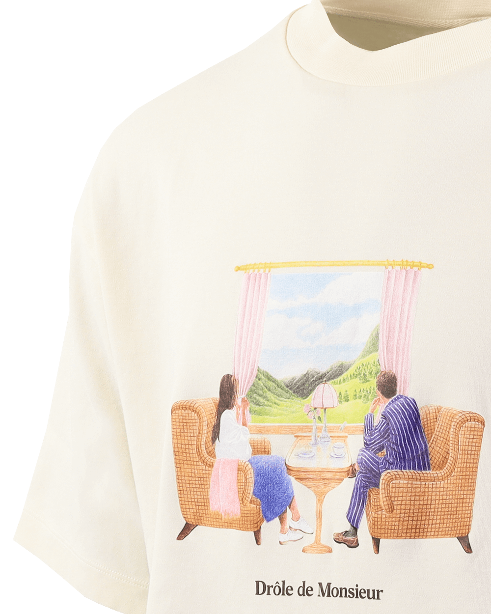 Men Le T-shirt Voyage White