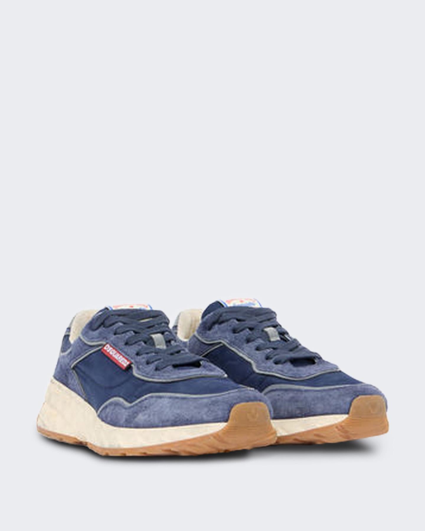 Heren Lace-Up Low Top Sneakers