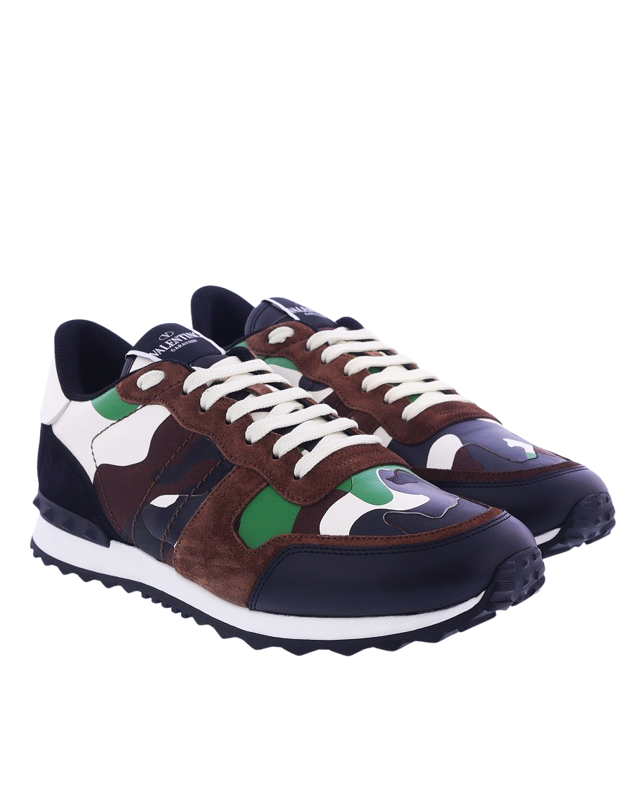 Men Rockrunner Sneaker Brown/Green