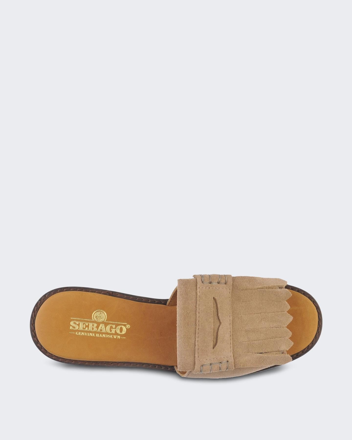 Dames Slide Fringes Woman