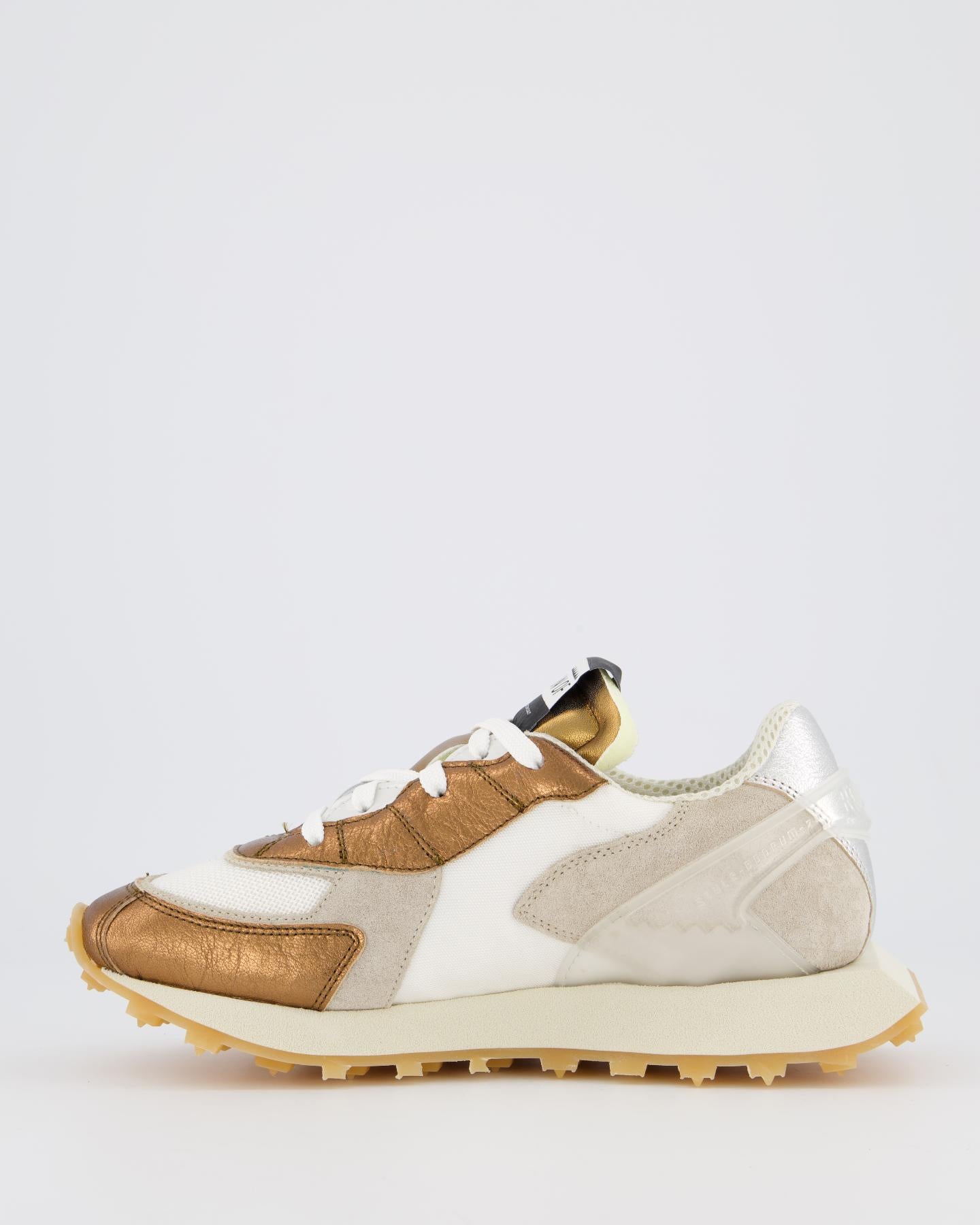 Dames Mango Sneaker Wit/Metal