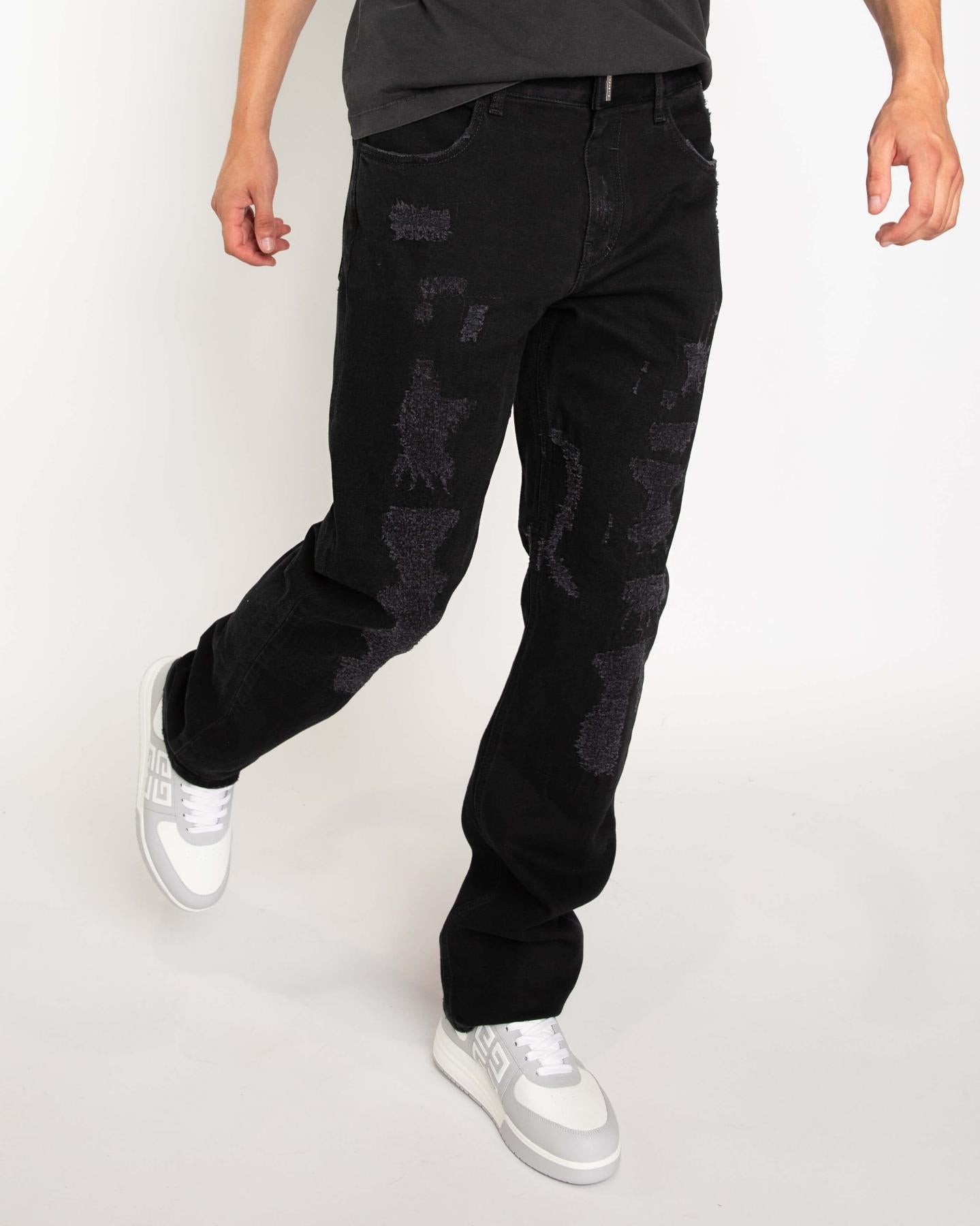 Men Trousers Black