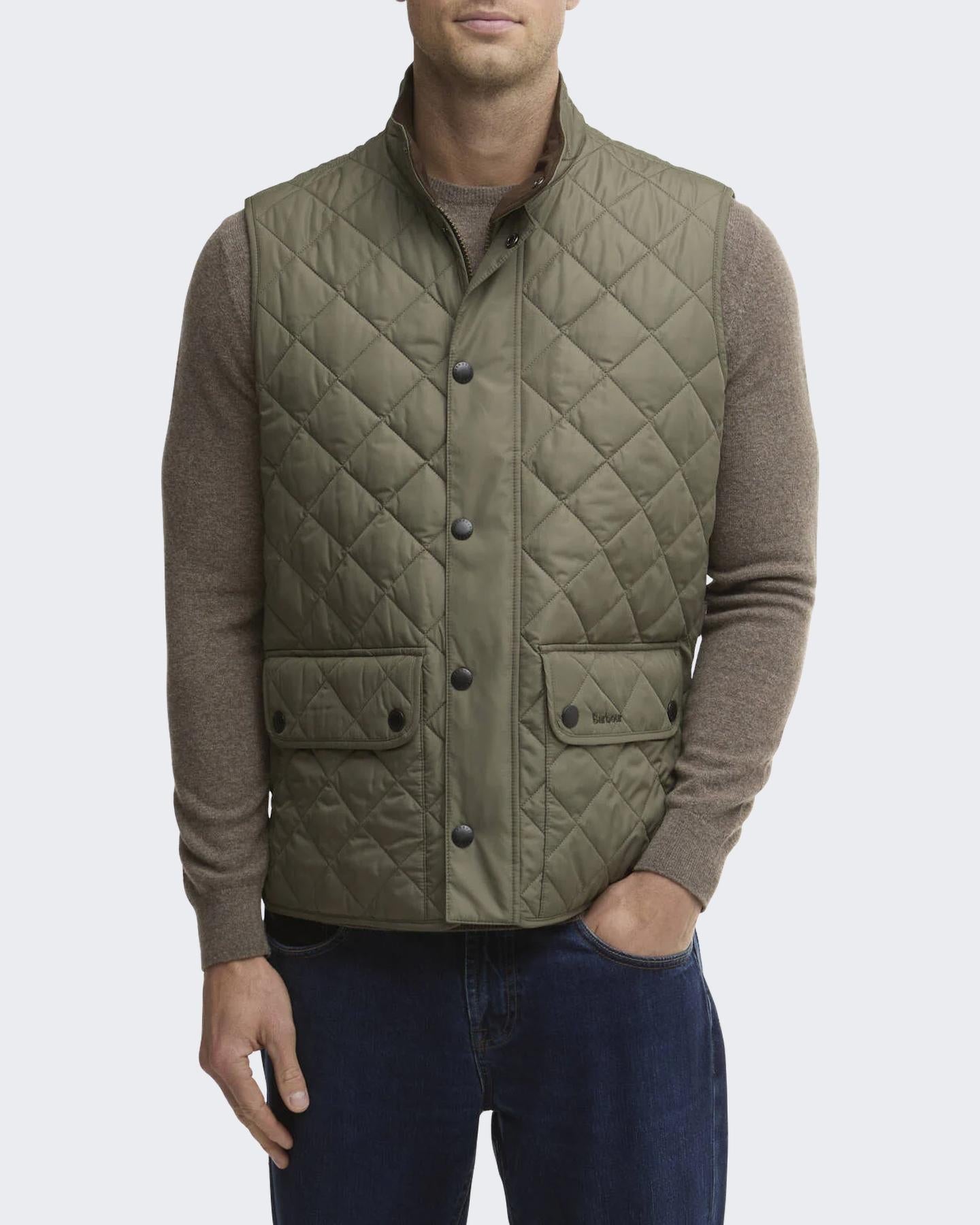 Barbour Heren New Lowerdale Gilet Groen