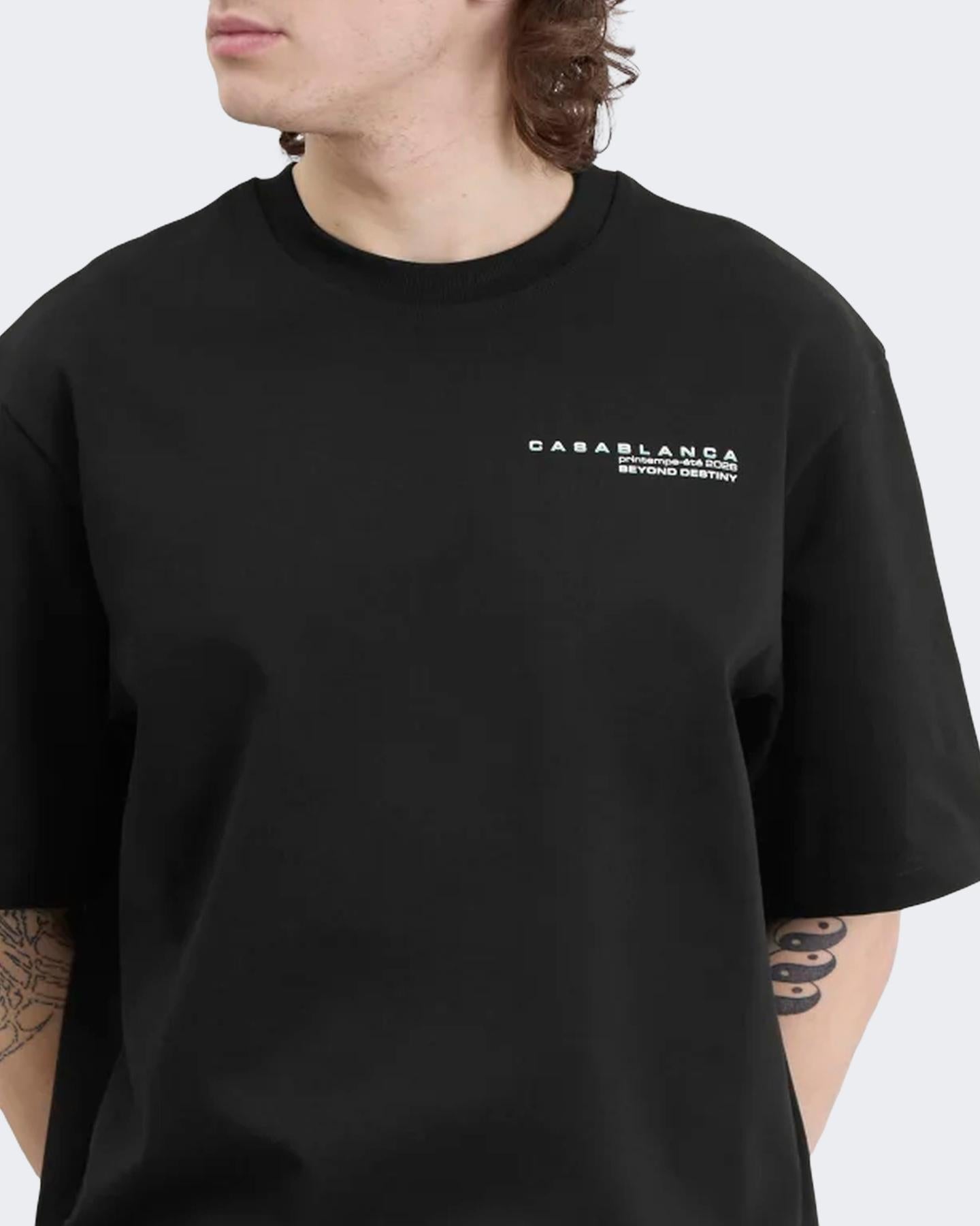 Heren Glitch Orchid T-Shirt