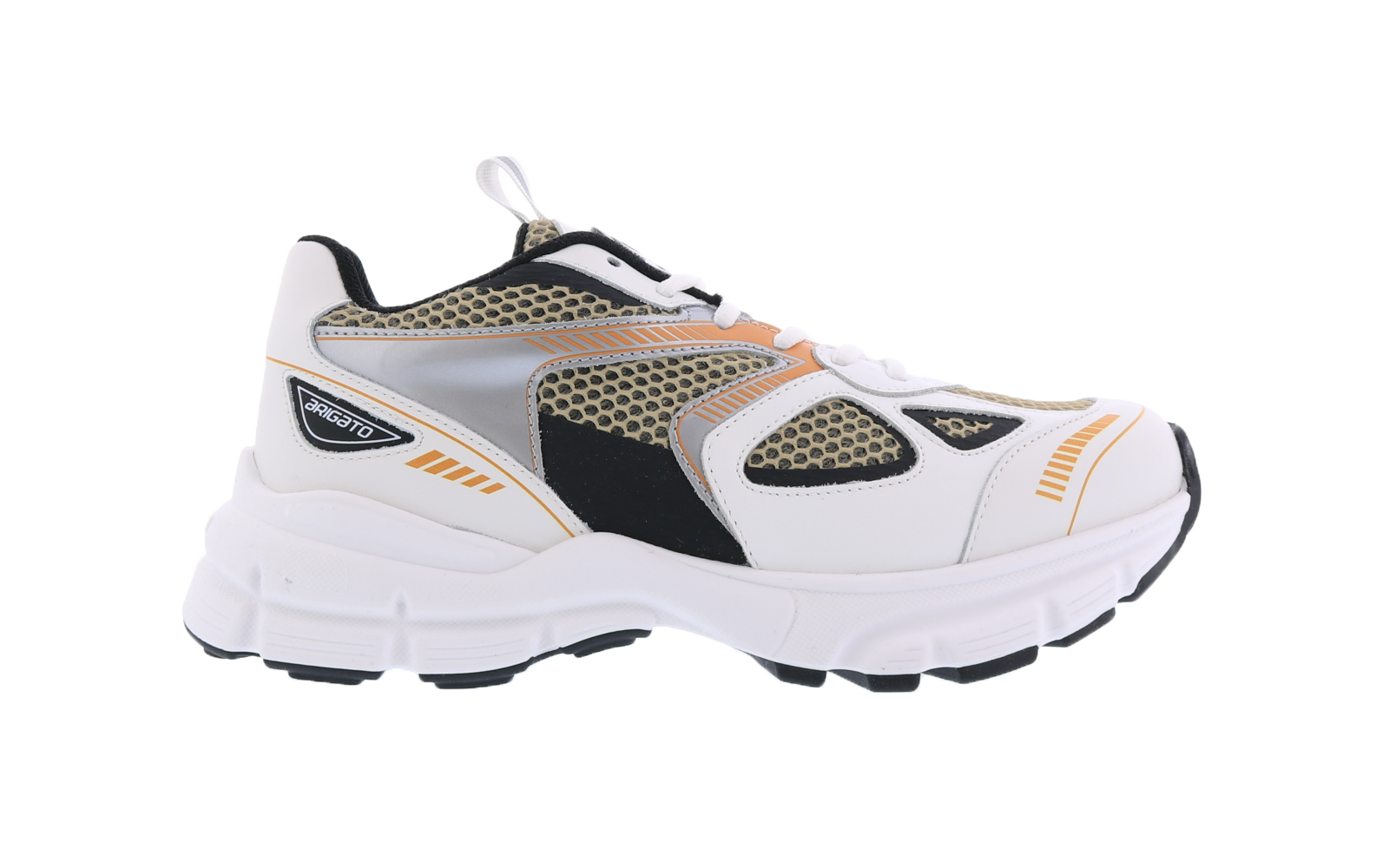 Women Marathon Runner White Amber