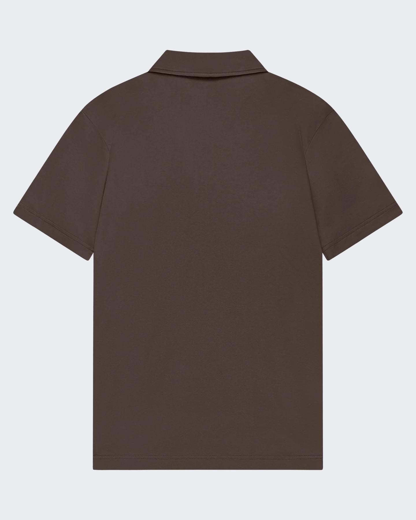 VALENZA Heren Supima Polo Zip Collar