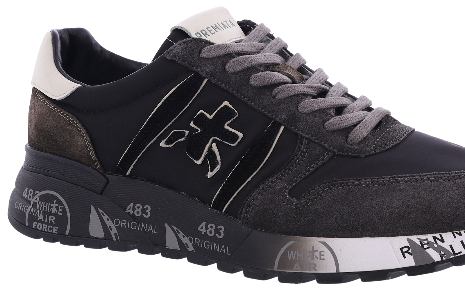 Men Lander Sneaker Gray/Black