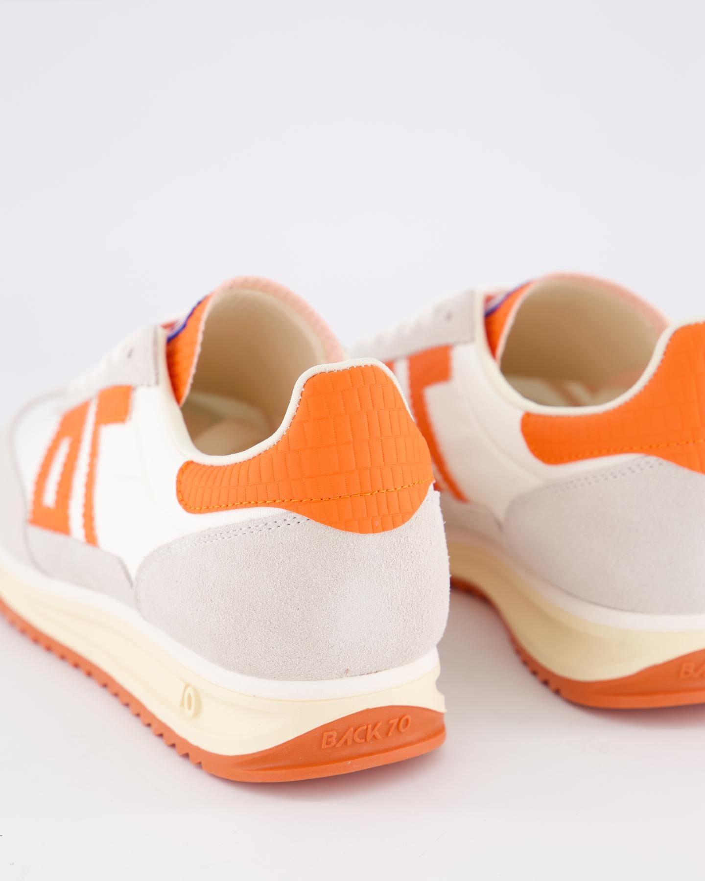 Dames Barkley Jogger 25 Wit/Oranje