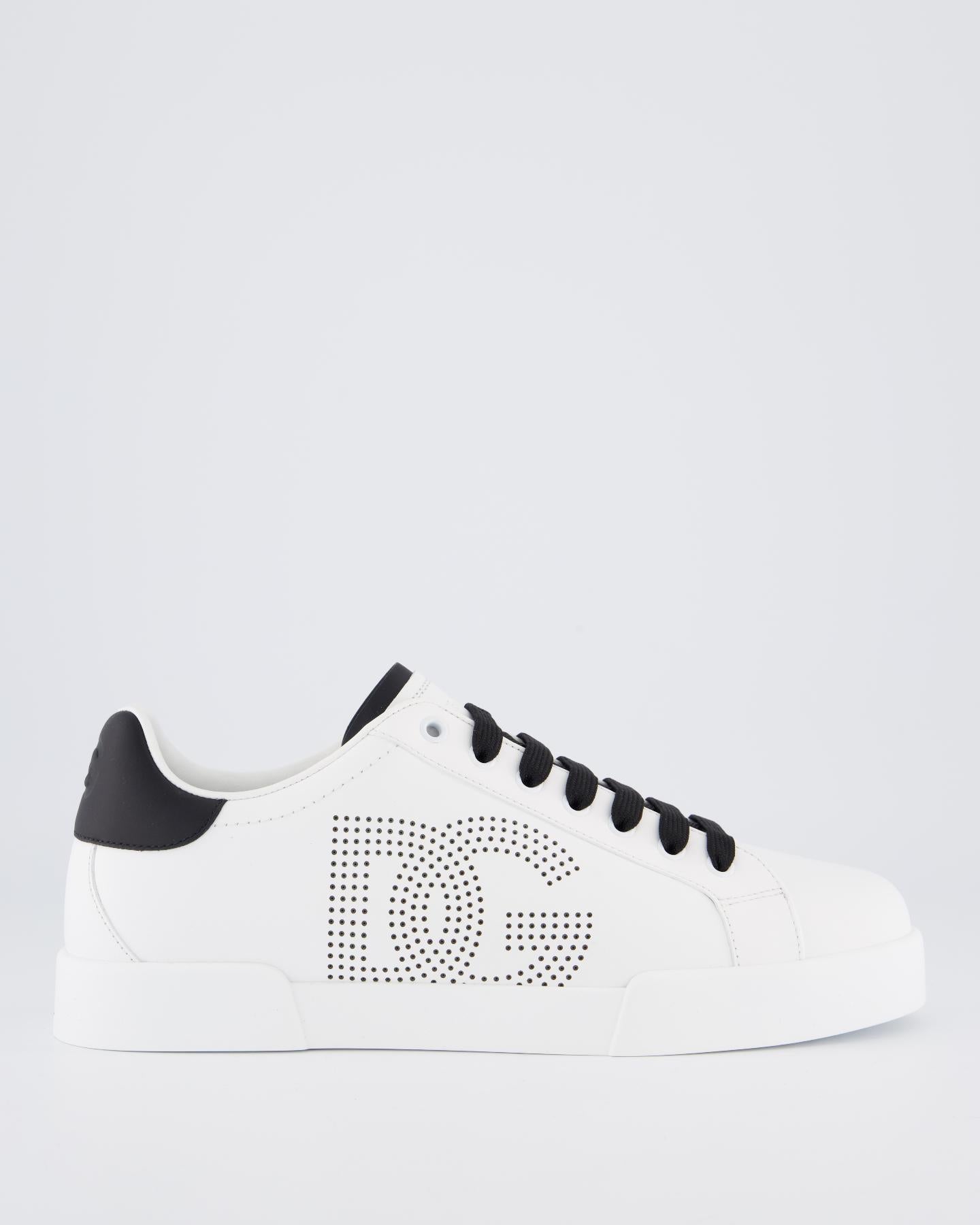 Heren Portofino Sneaker Wit/Zwart