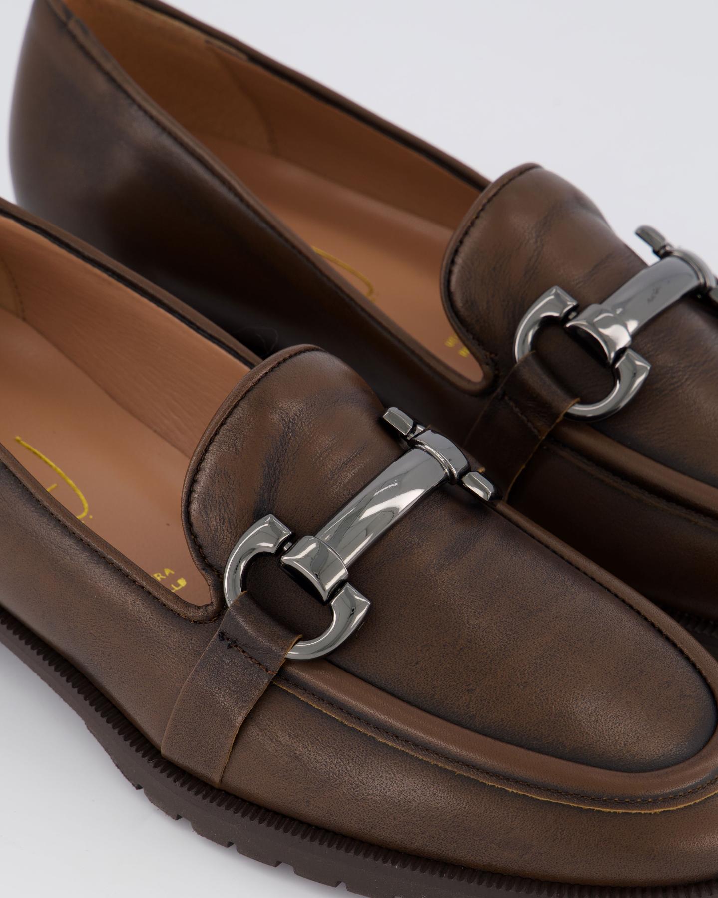 Dames Bianca Di Loafer Bruin