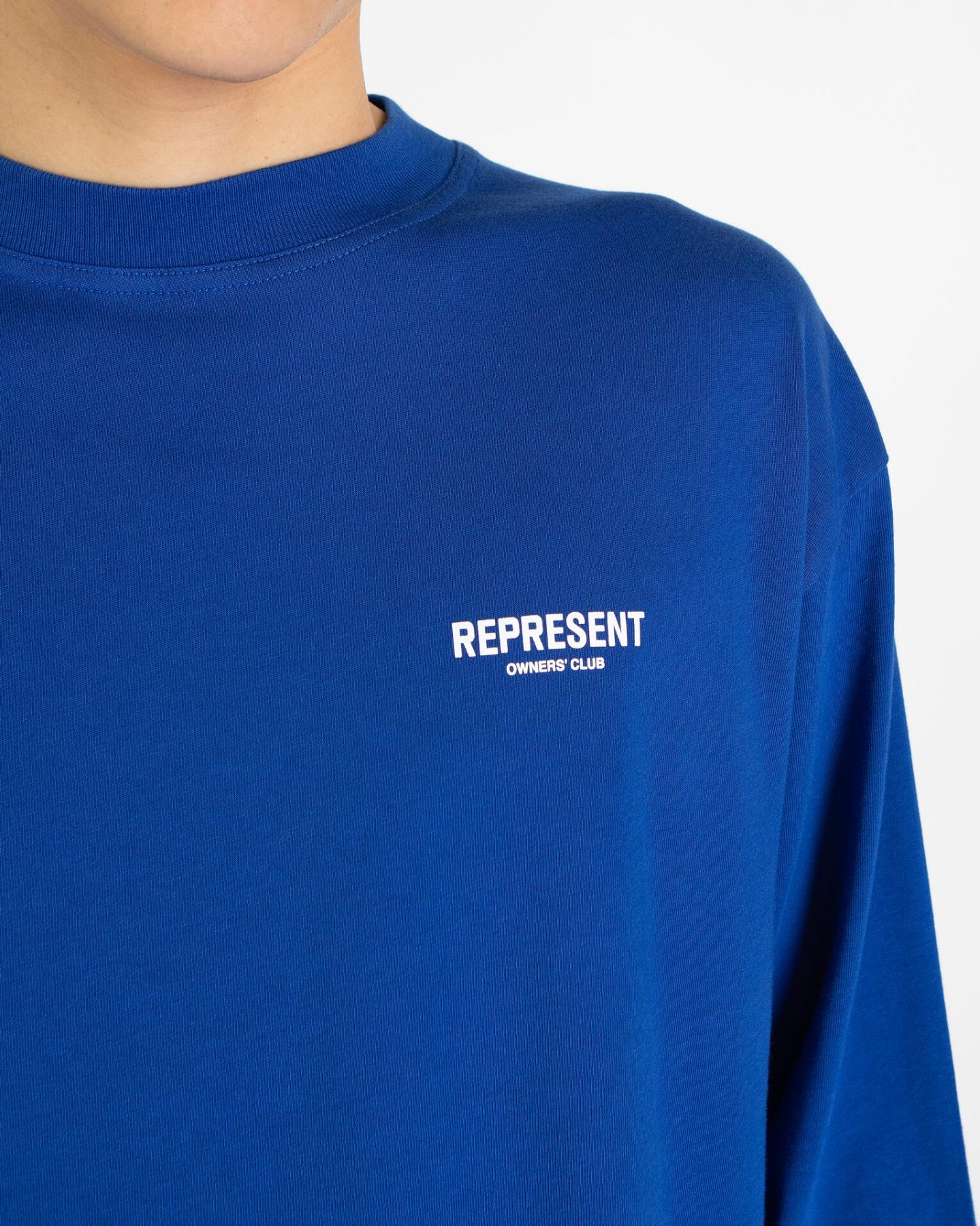 Men Owners Club Longsleeve Blauw