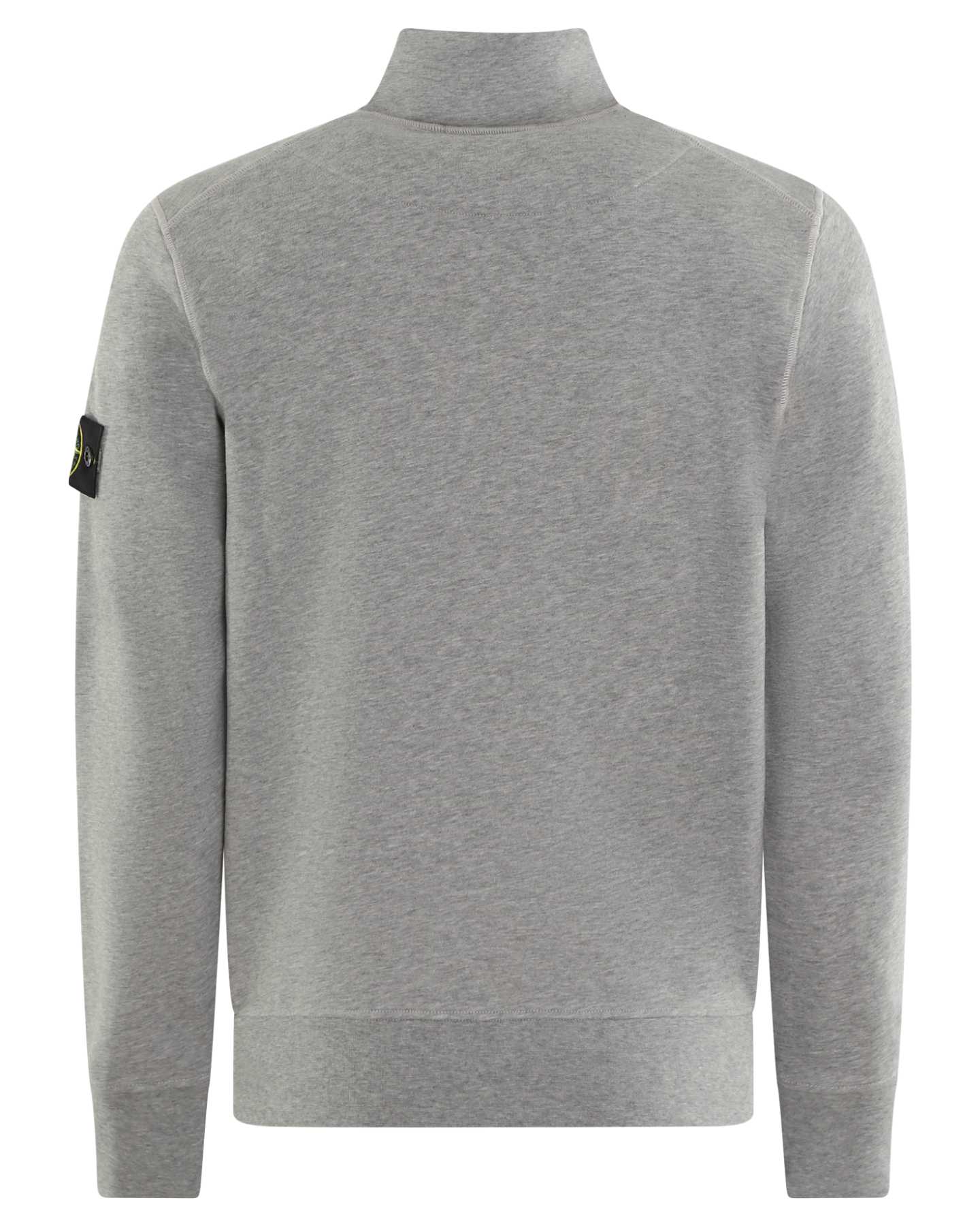 Heren Half Zip Sweater Grijs
