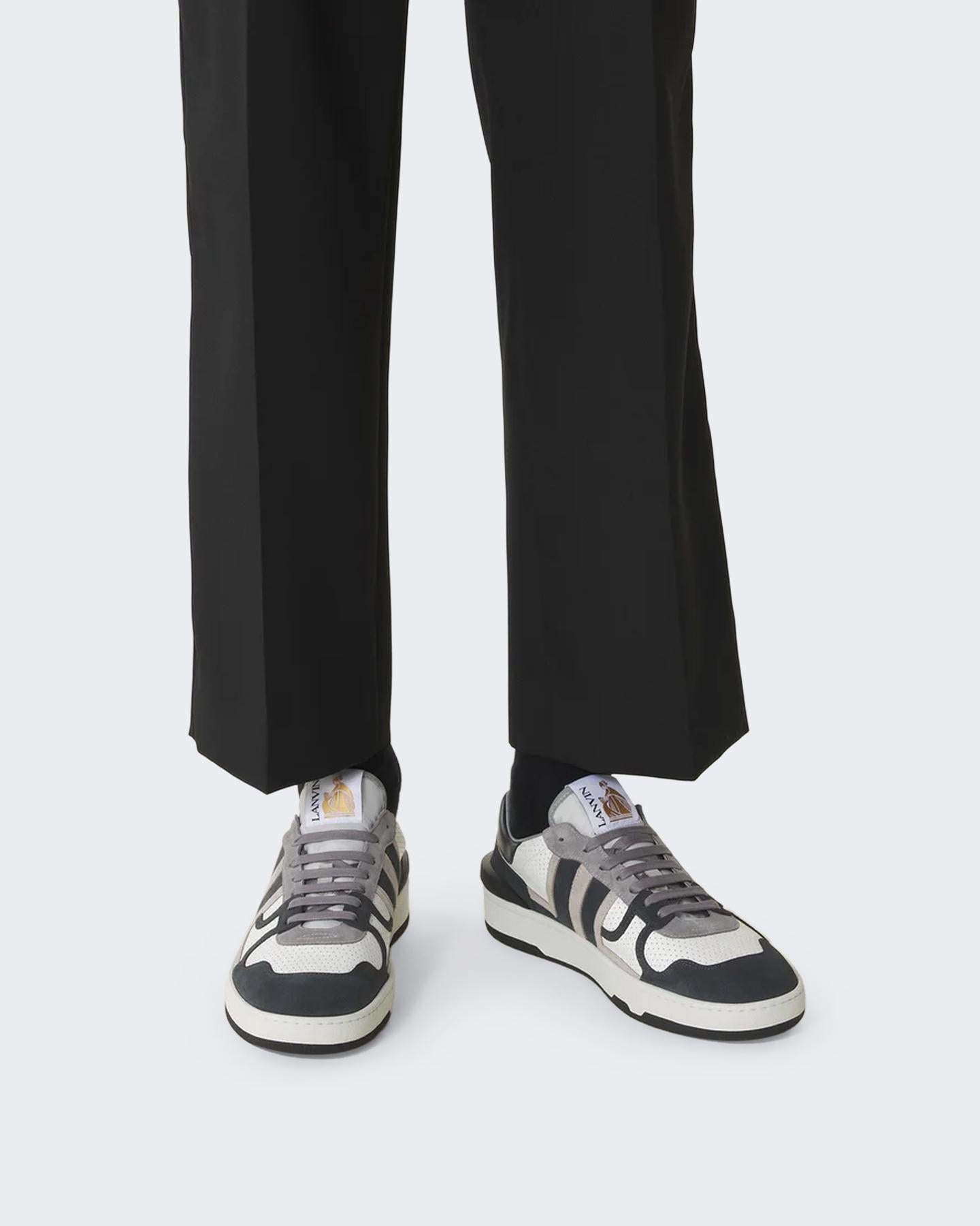 Heren Clay Sneakers Perforated