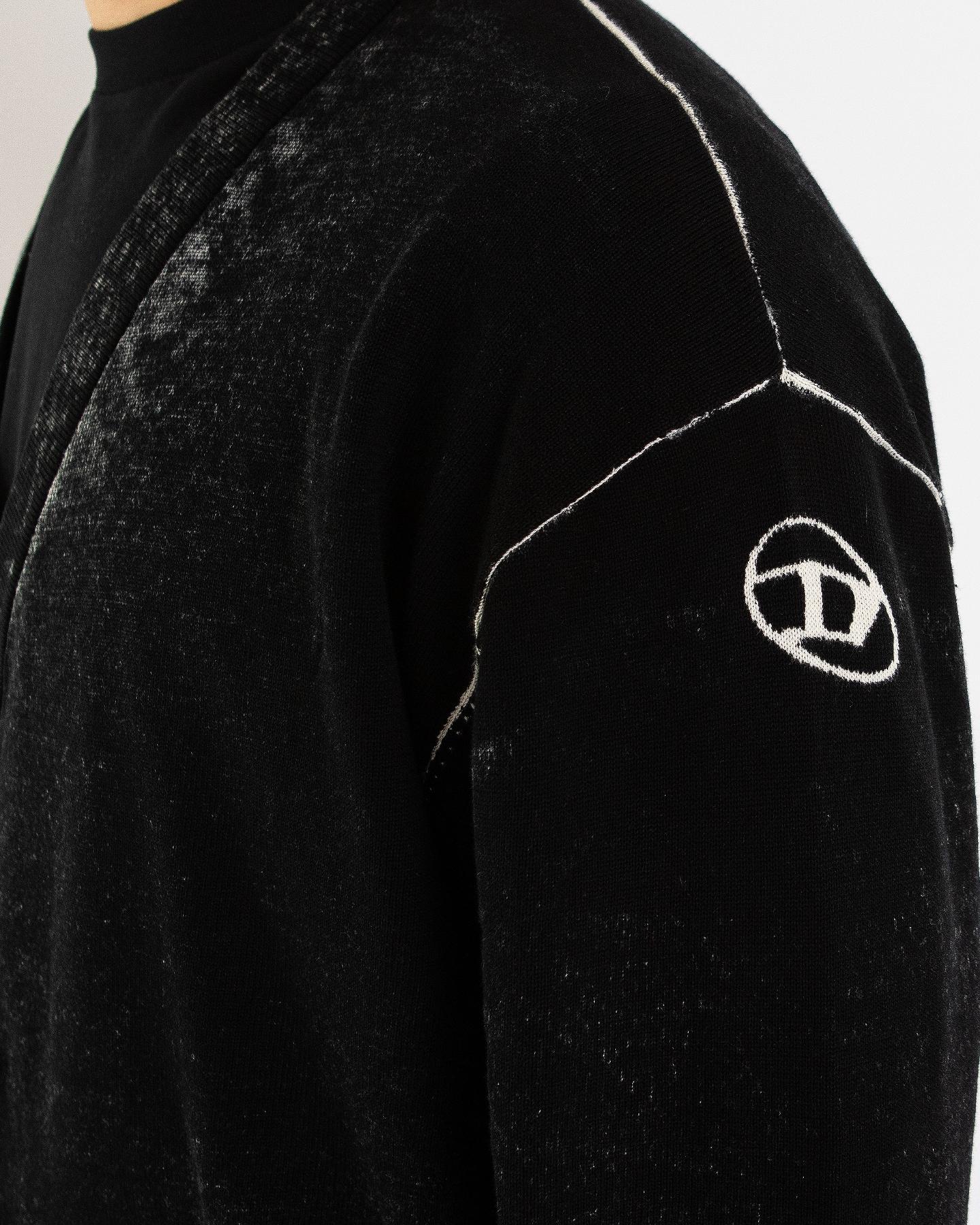 Diesel Heren K-Larence Cardigan Zwart