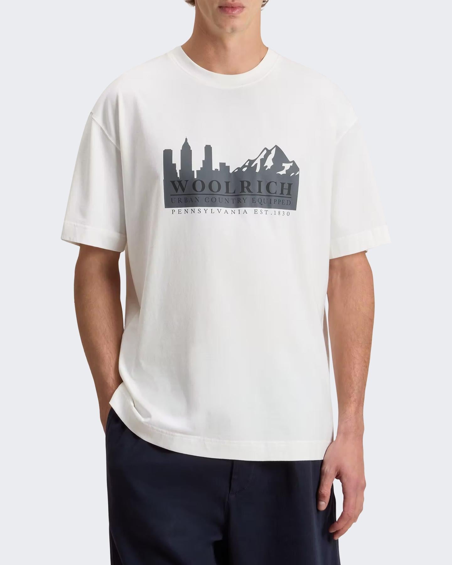 Heren Cotton Graphic T-Shirt