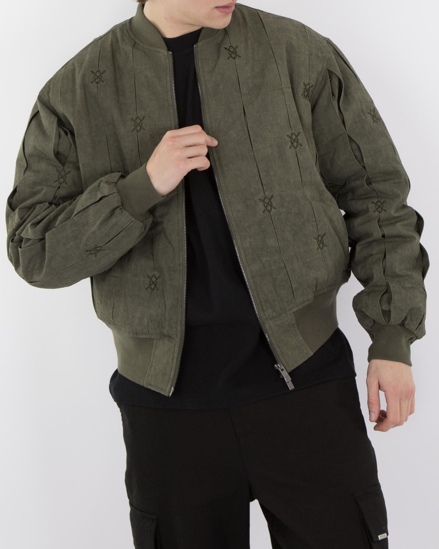 Men Rasal Bomber Jacket