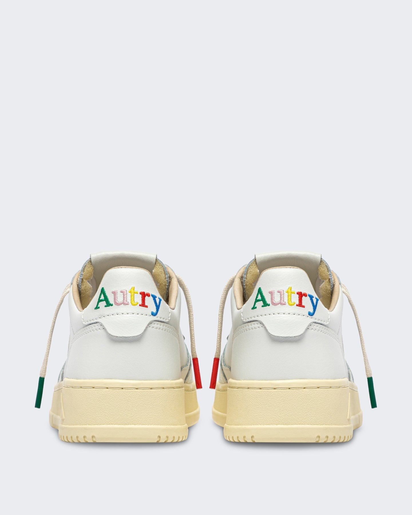 Autry Dames Medalist Low sneakers leer logo Wit - Eleganza.nl