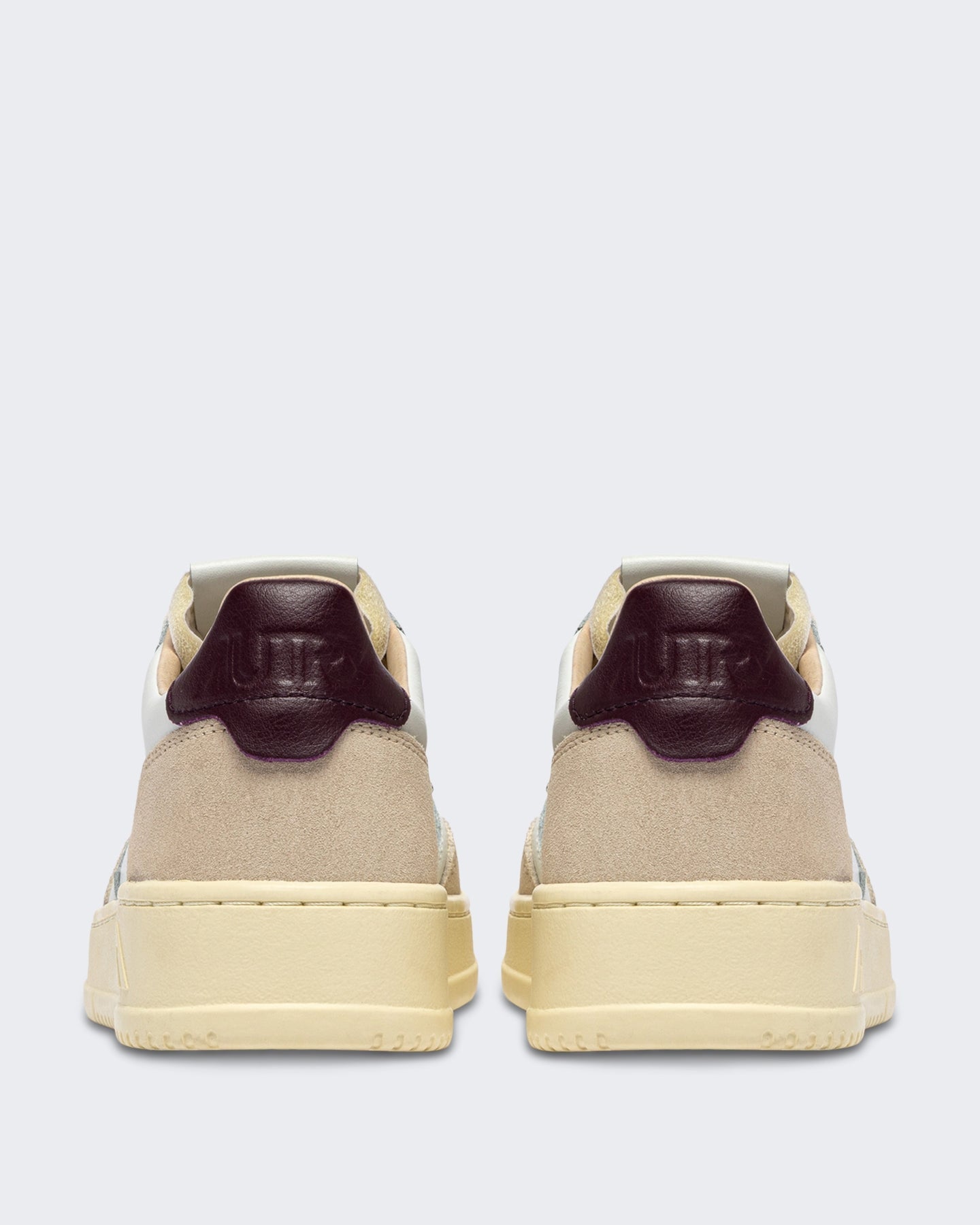 Autry Dames Medalist Low sneakers leer suede Wit - Eleganza.nl