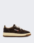 Autry Women's Medalist Low sneakers suede print Brown
