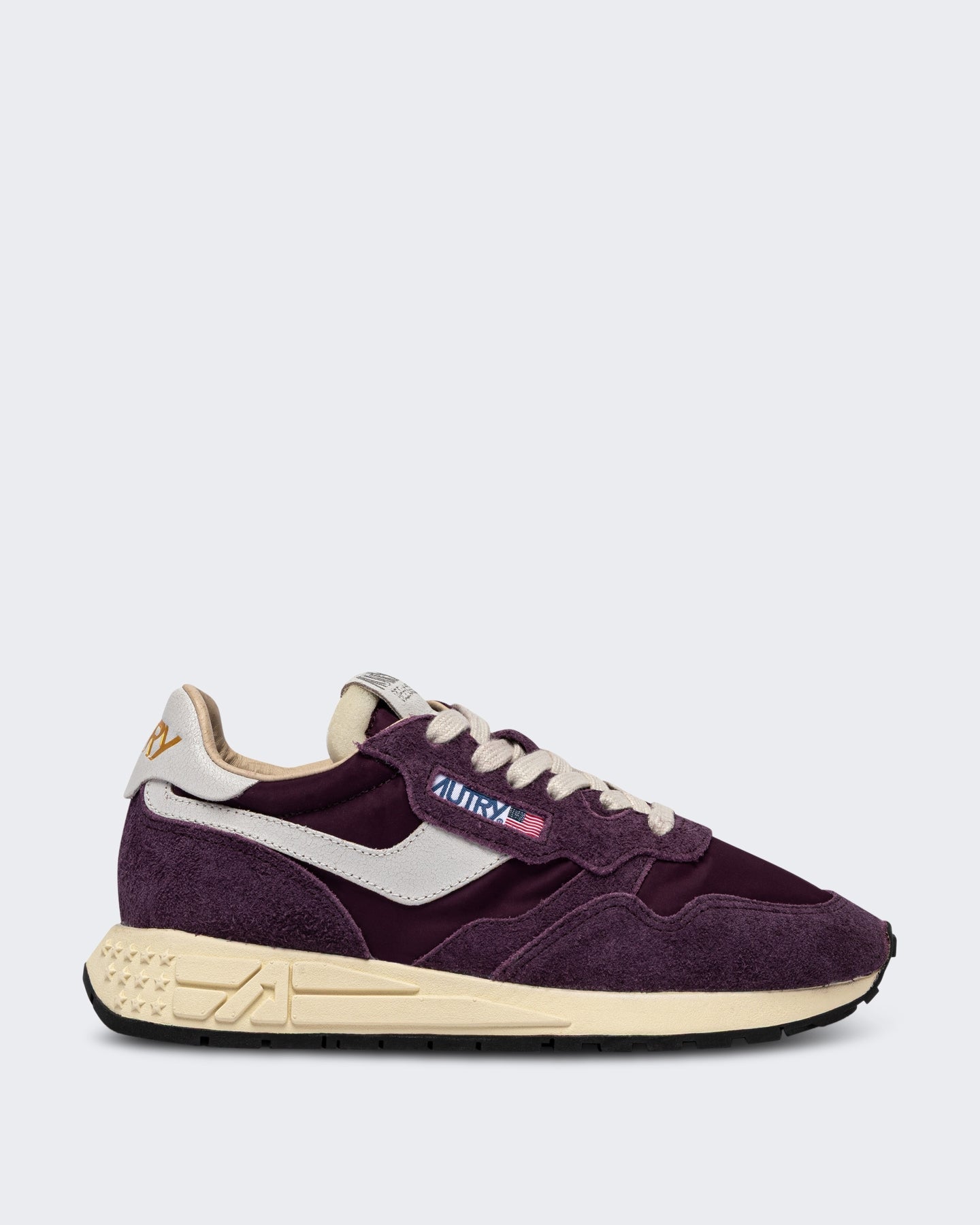 Autry Dames Wwlw-Nc44-Reelwind Low Wom Nylon/Crack Wht/Wintbloom Wit - Eleganza.nl