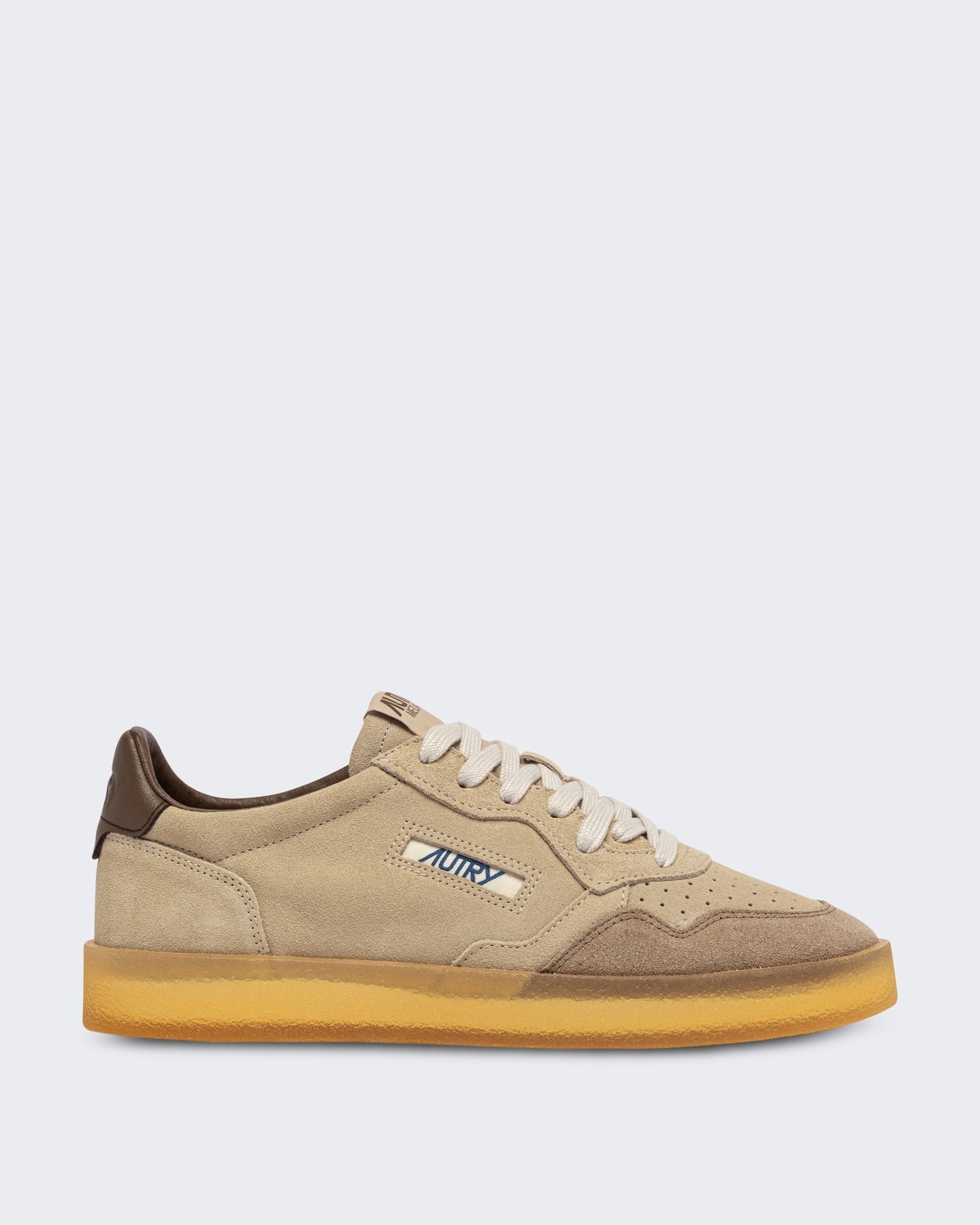Autry Heren Medalist Low sneaker beige - Eleganza.nl
