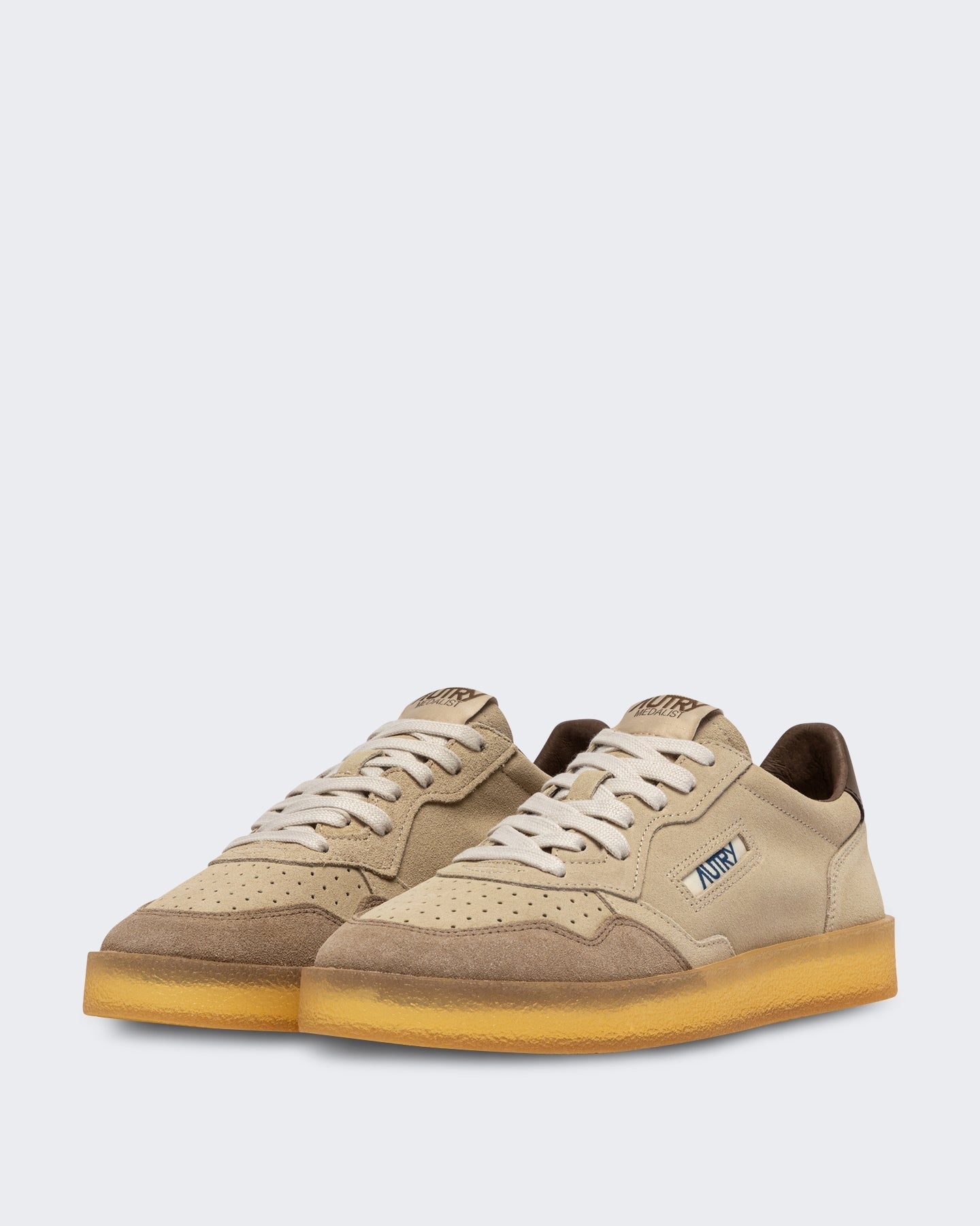 Autry Heren Medalist Low sneaker beige - Eleganza.nl