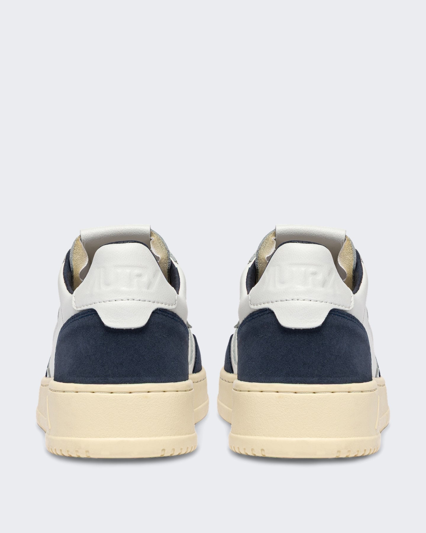 Autry Heren Medalist Low sneaker wit denim - Eleganza.nl