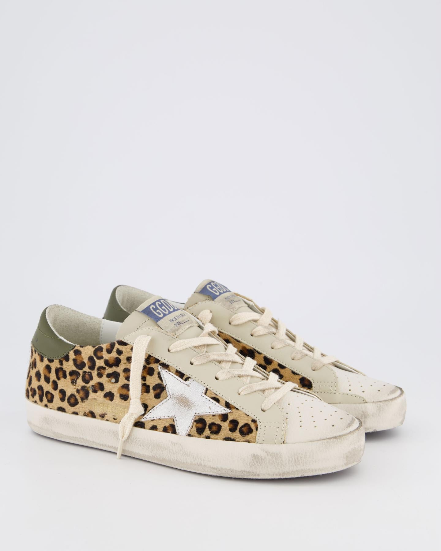 Dames SuperStar Sneaker Beige/Leo