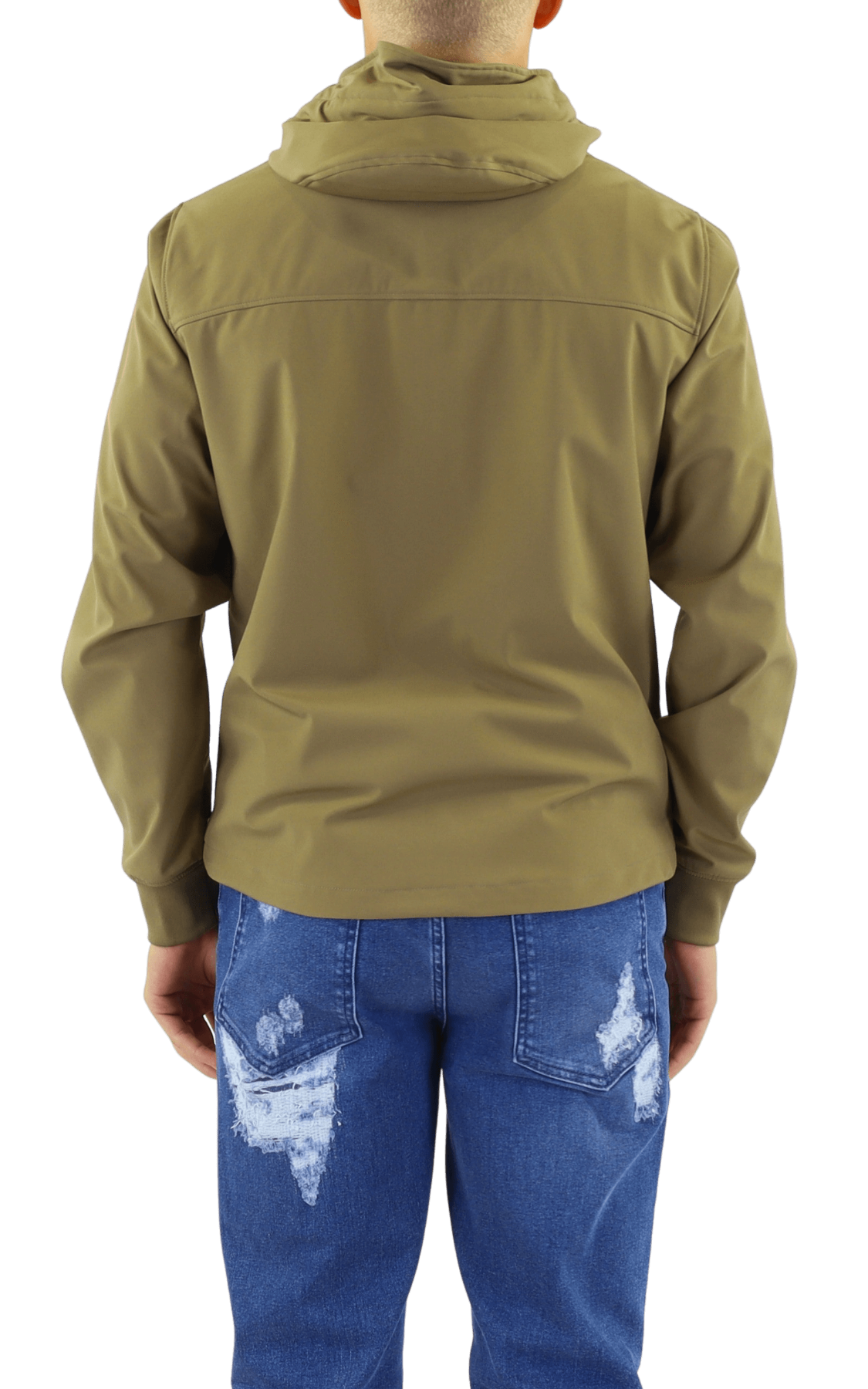 Men Soft Shell Medium Jacket Green