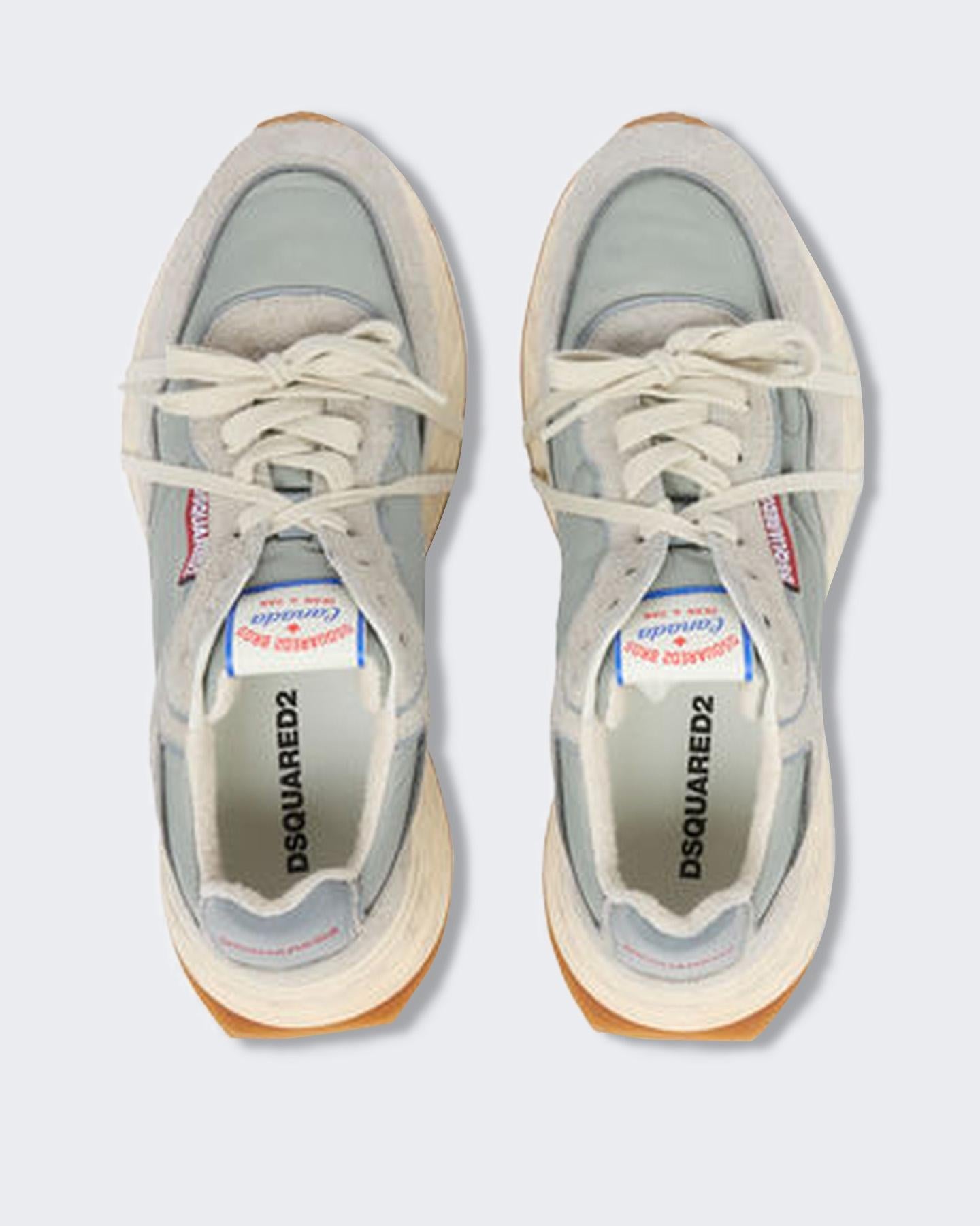 Heren Lace-Up Low Top Sneakers