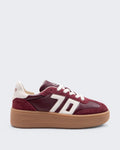 Women's XXL sneaker nappa Red — huidige kleur