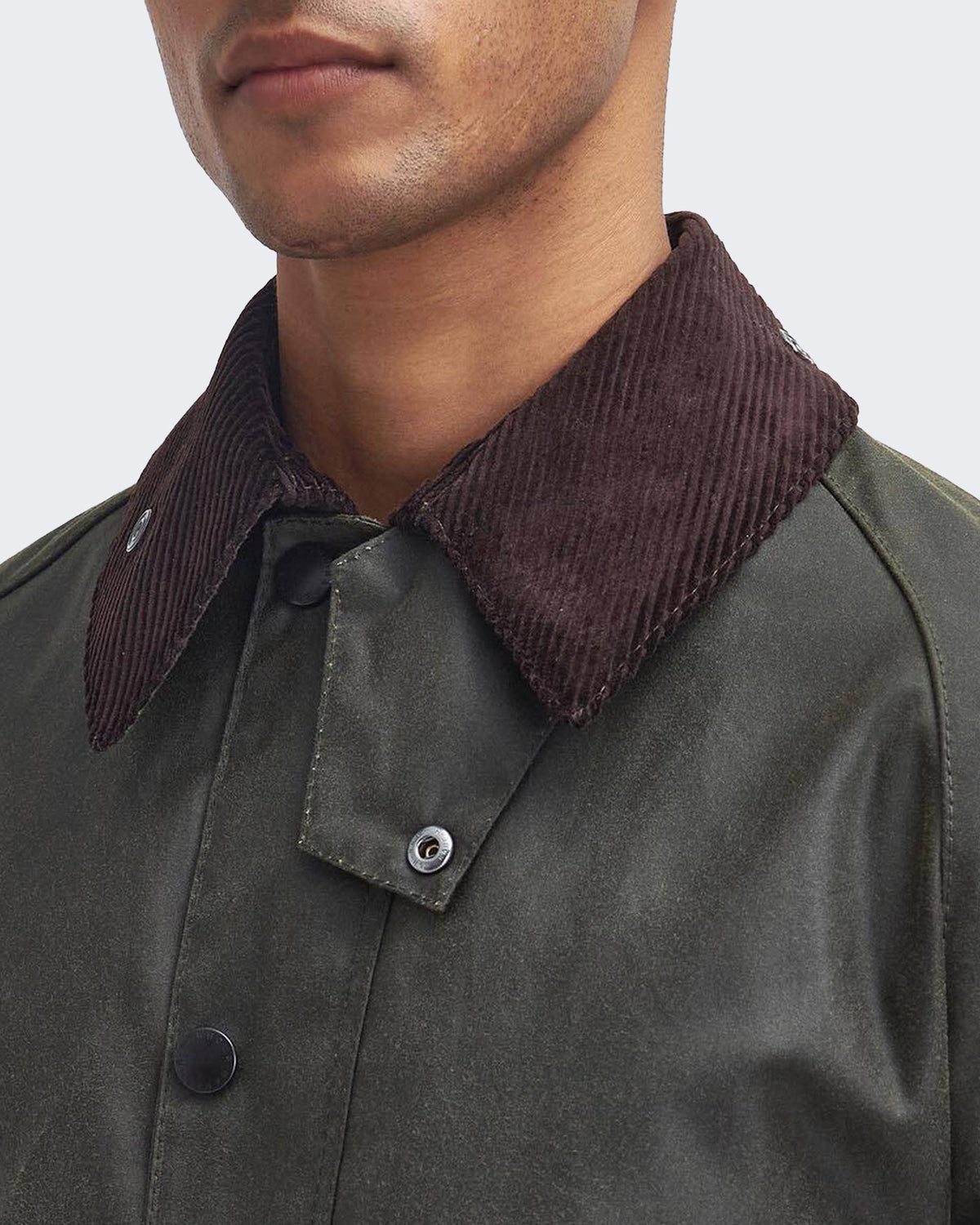 Barbour Heren Bedale gewaxte jack Groen - Eleganza.nl