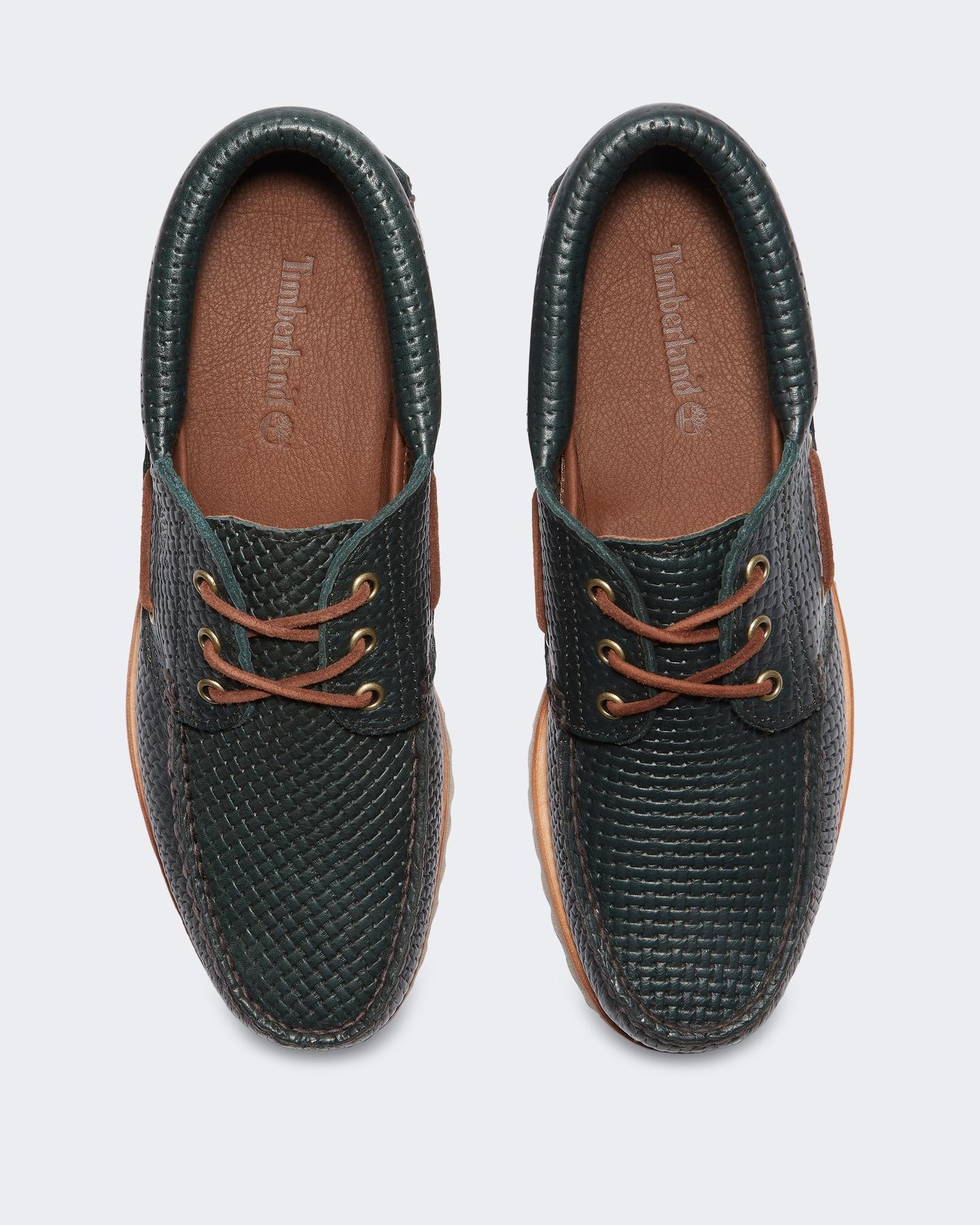 Heren Authentic Boat Shoe Groen