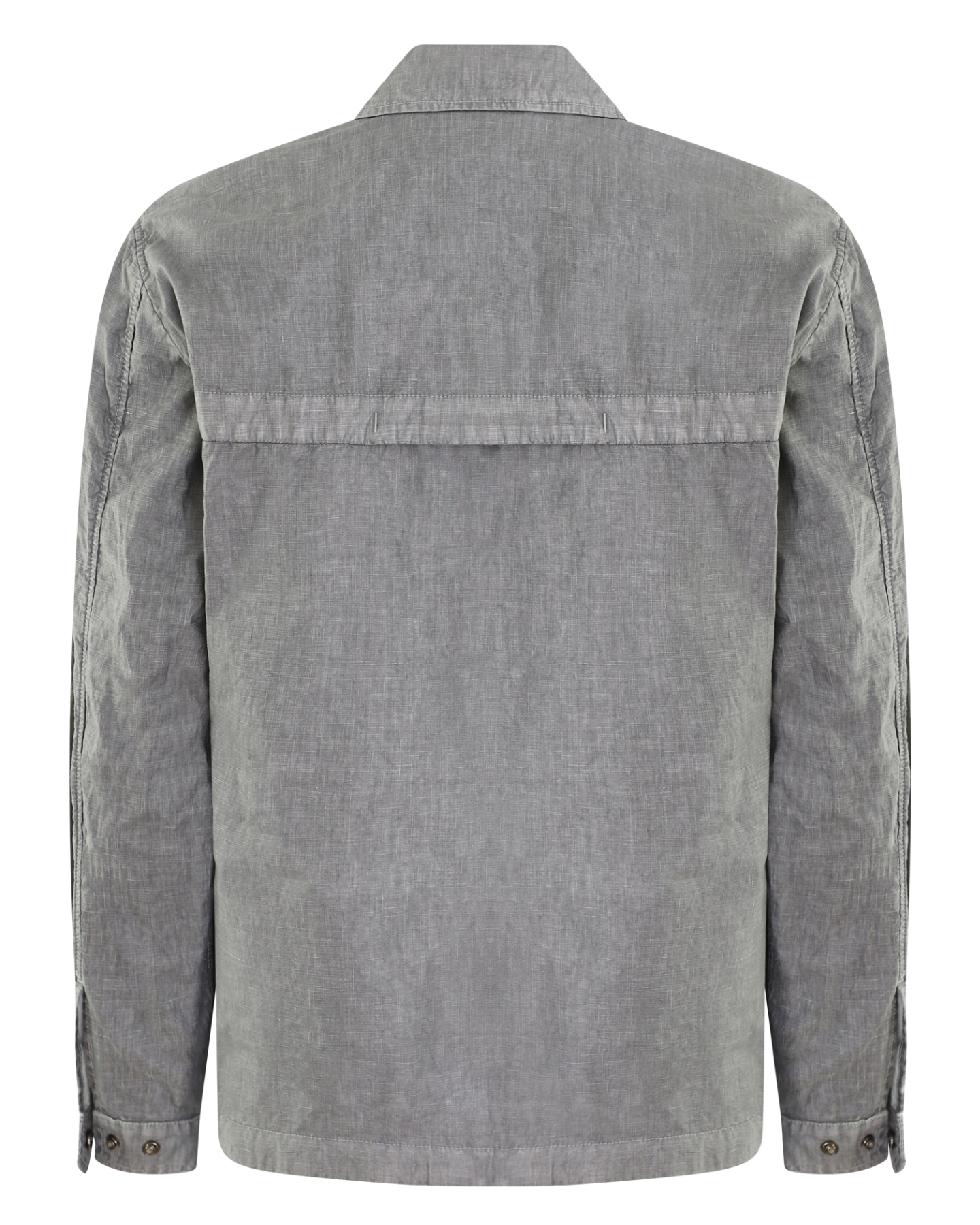 Heren Lino Wax Overshirt Groen