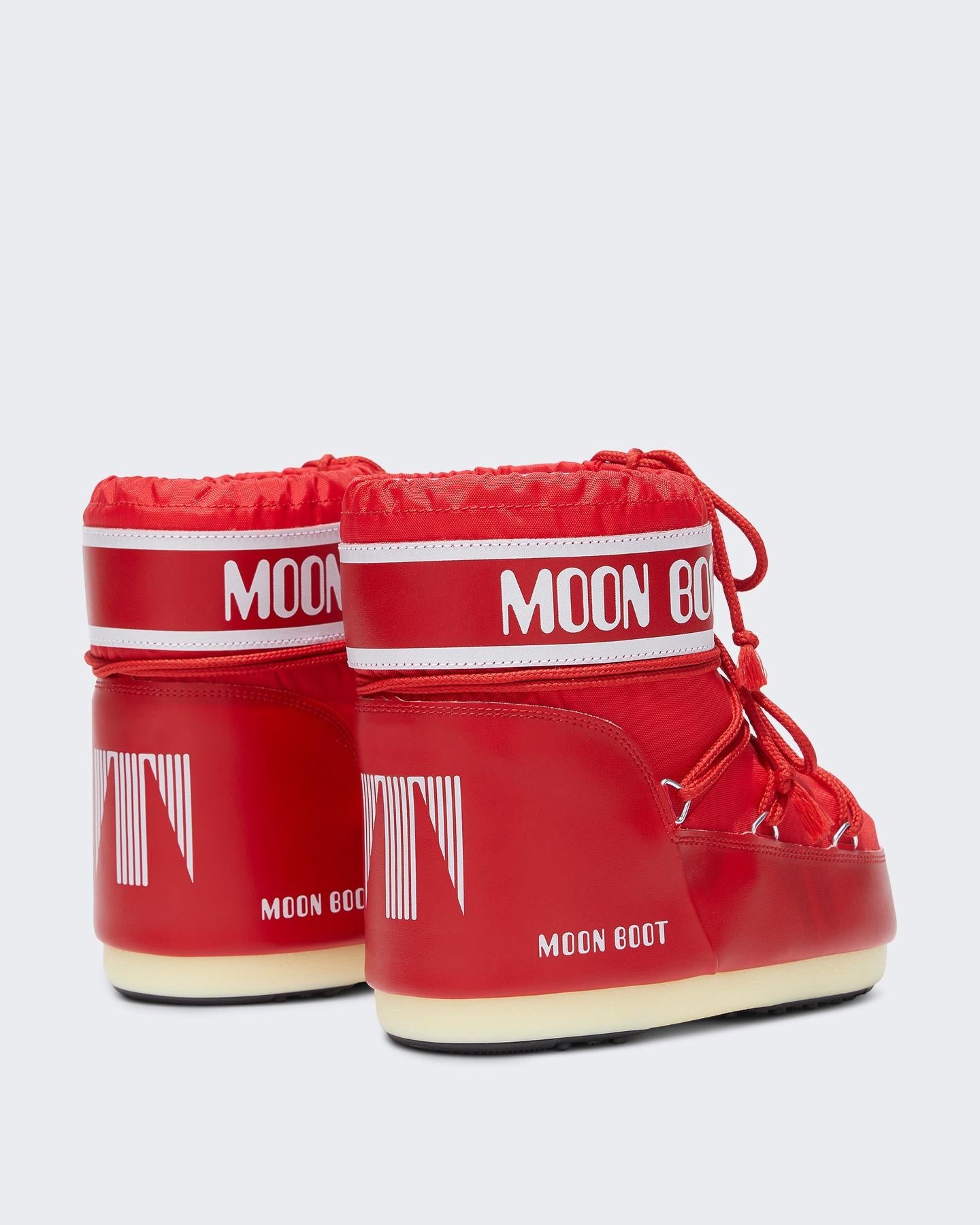 Dames Icon Low Nylon Rood