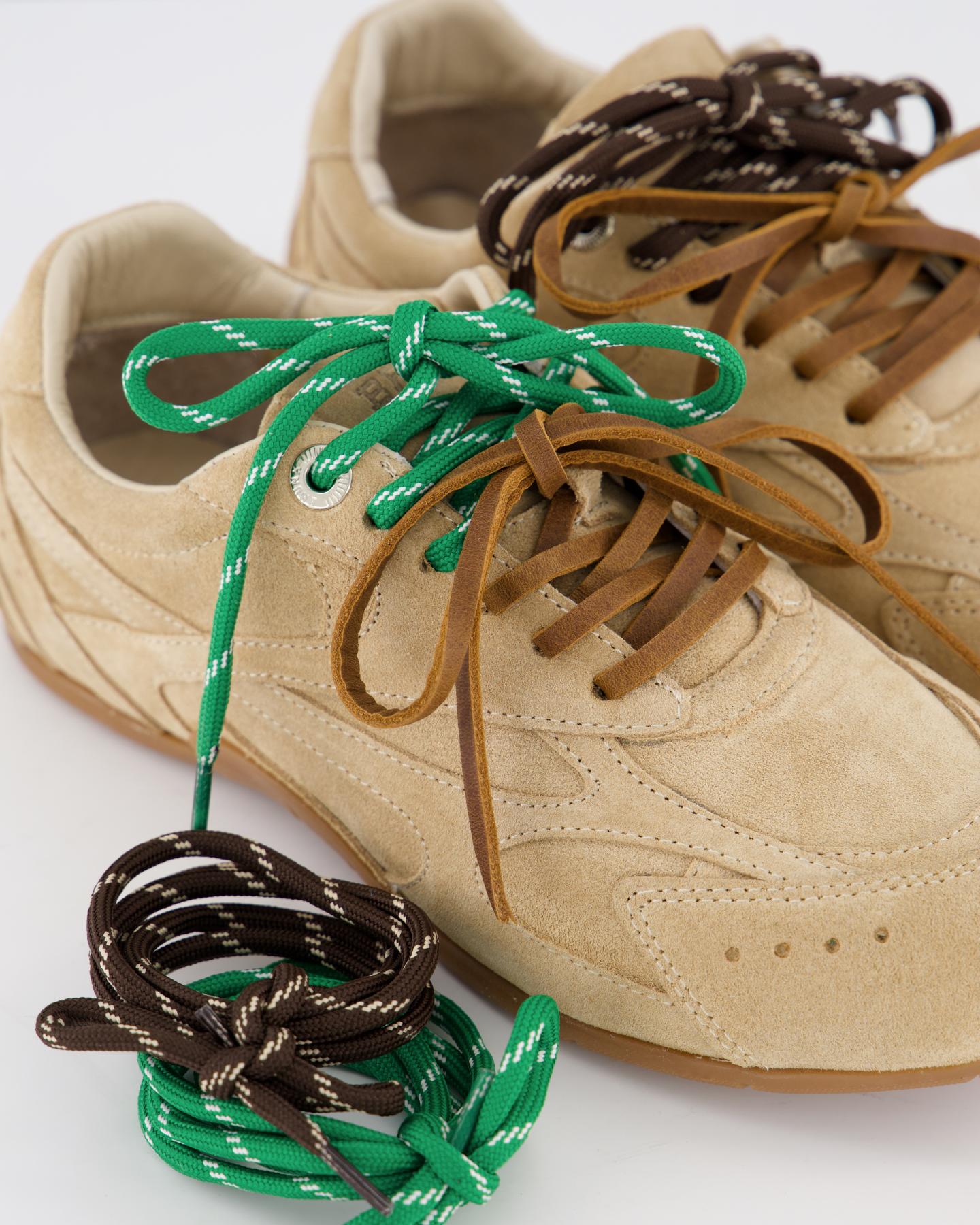 Bronx Dames Bronx MYR - AA Sneaker Beige - Eleganza.nl