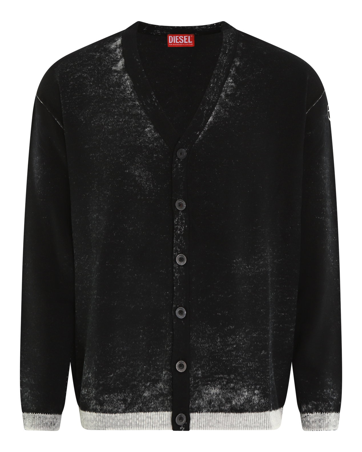 Diesel Heren K-Larence Cardigan Zwart