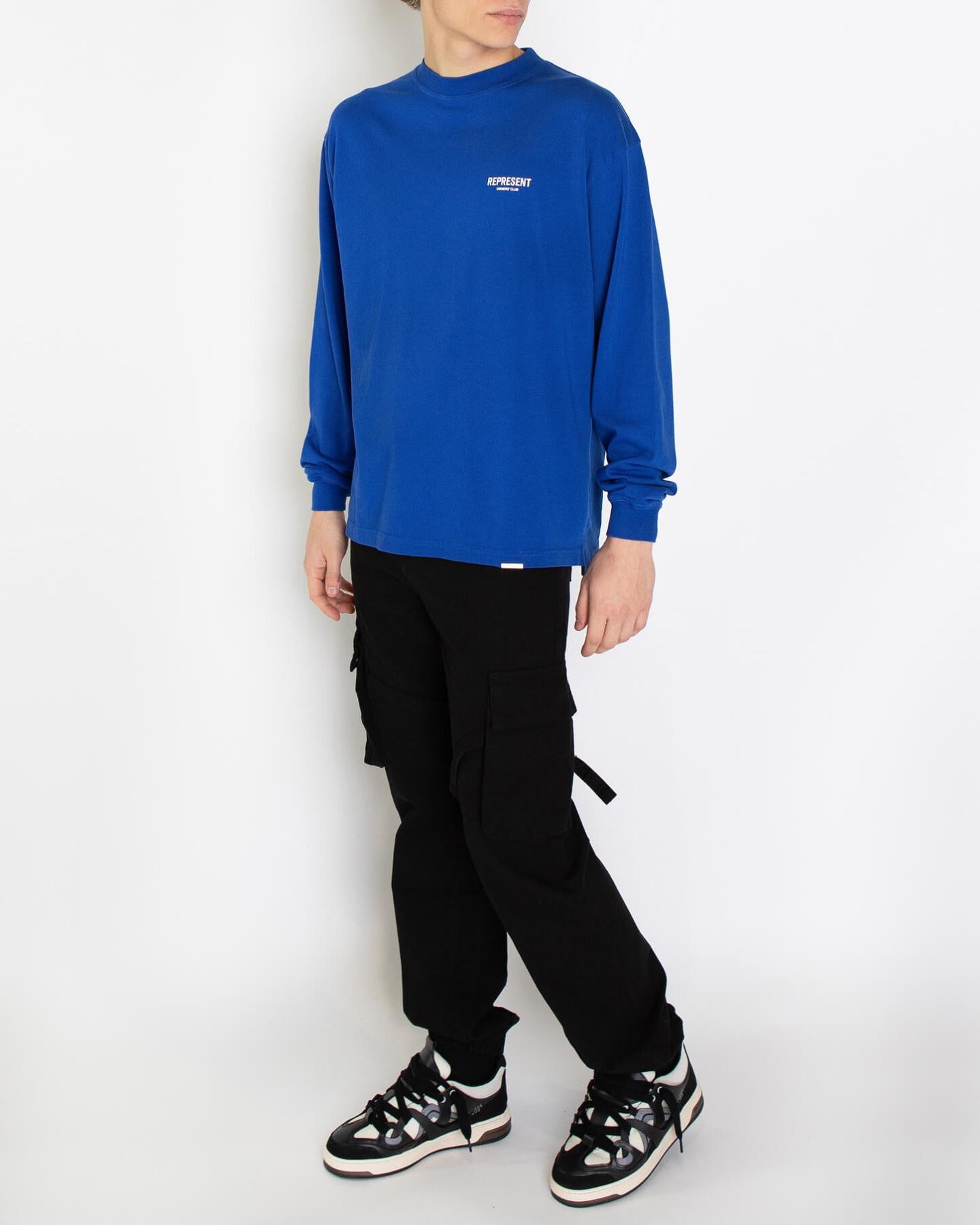 Men Owners Club Longsleeve Blauw