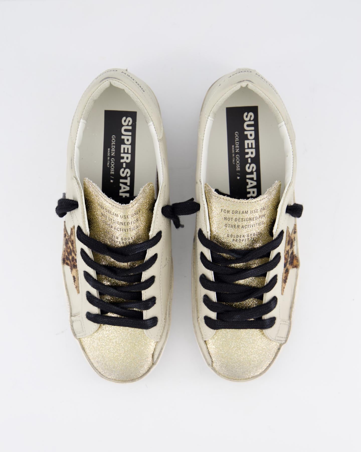 Dames Super-Star Sneaker Beige