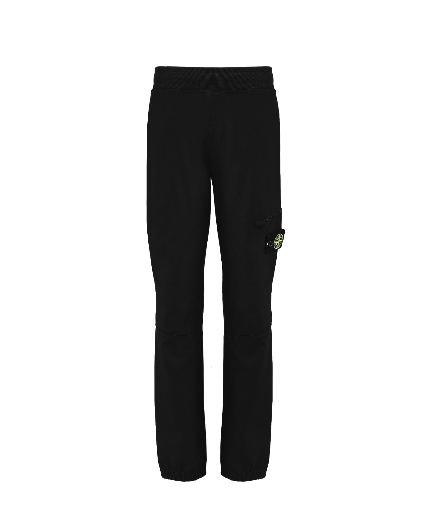 Kids Logo-Patch Track Pants Black