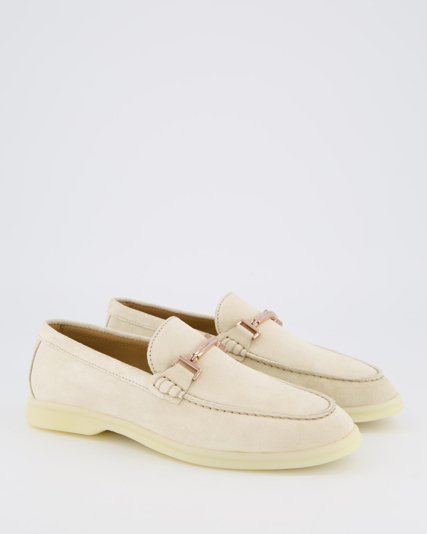 Ladies Peach Aurora Loafer Beige