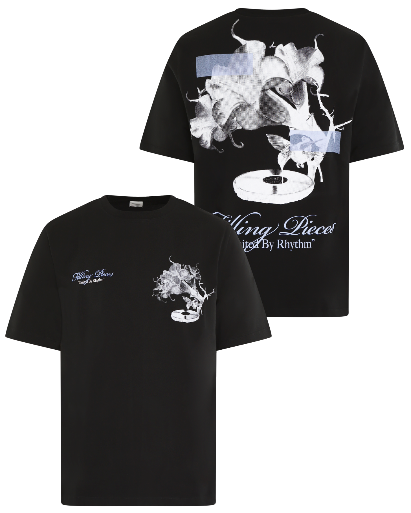 Heren Grammophone T-Shirt Zwart